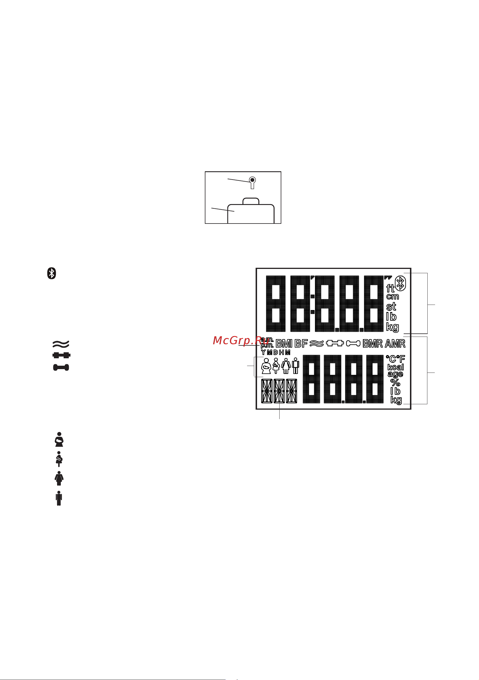 Beurer BF950 [18/112] Device description