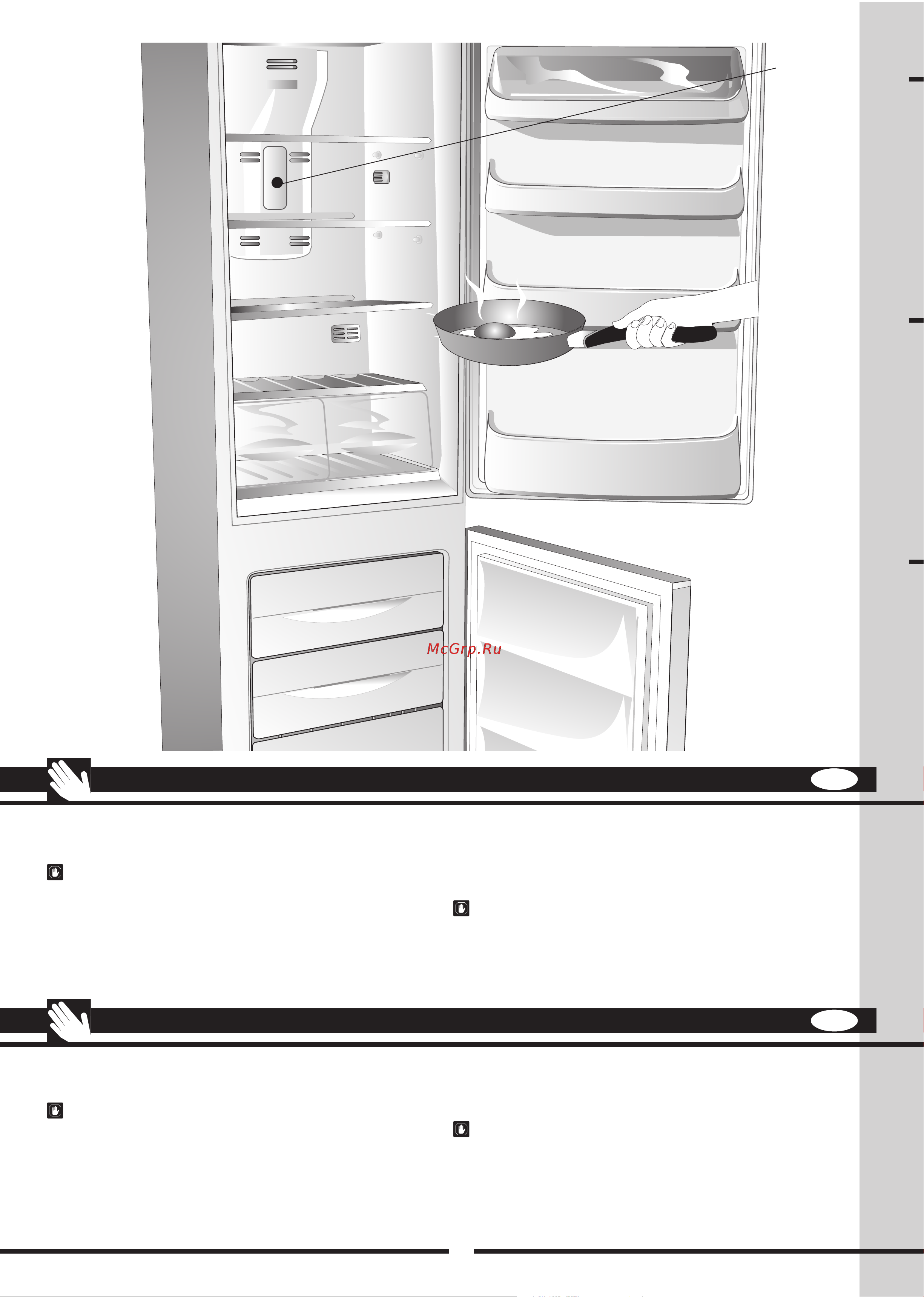 Fulgor Milano FBC 342 TNF ED [24/44] Using the fridge compartment