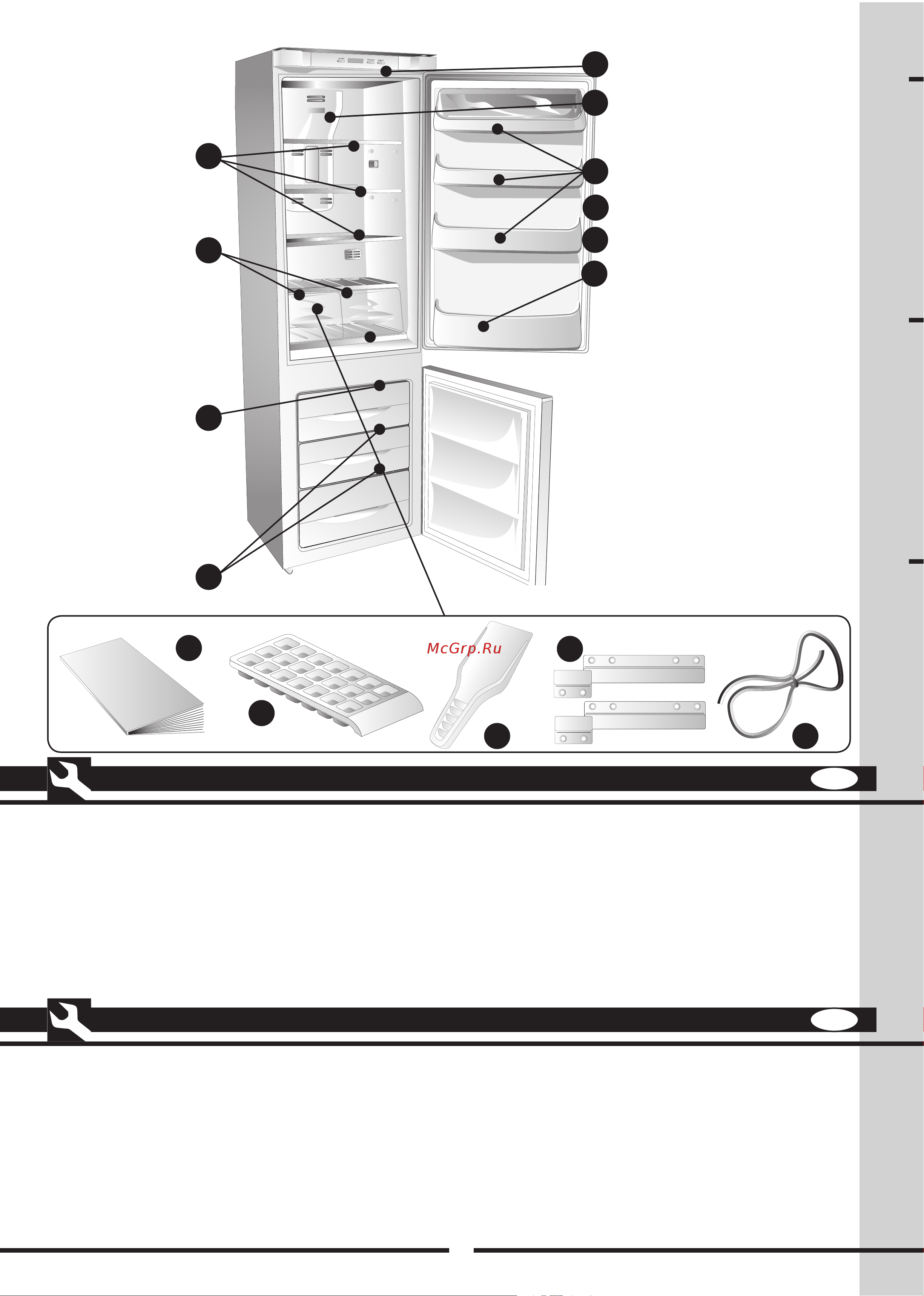 Fulgor Milano FBC 342 TNF ED [8/44] Description of the appliance