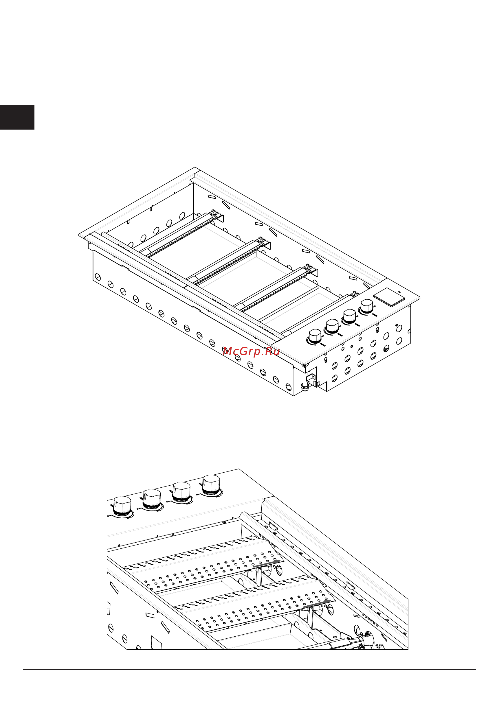 Fulgor Milano SBQ 1000 G X [12/104] Montaggio del barbecue