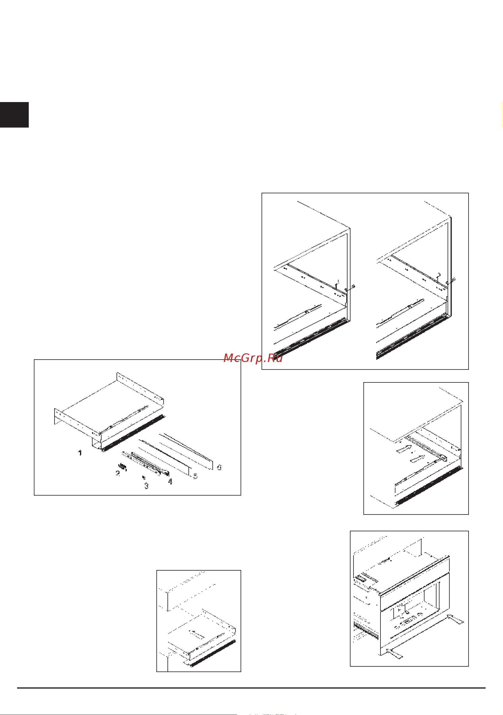 Fulgor Milano FCM 4509 TC BK [6/96] Installazione della macchina