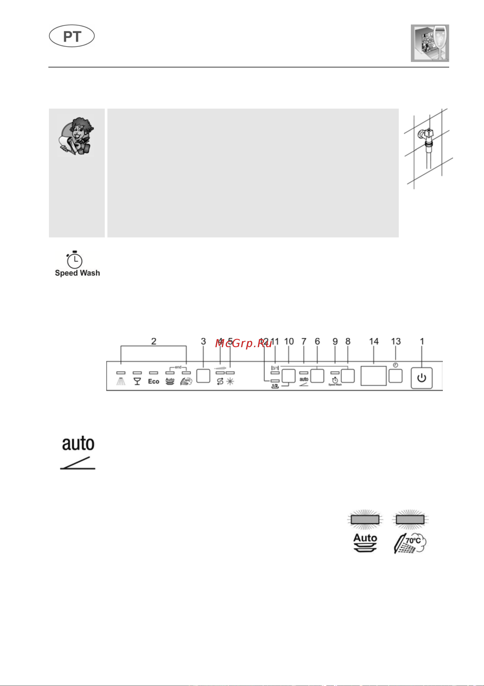 Fulgor Milano FDW 9093 [42/136] Instruções para o utilizador