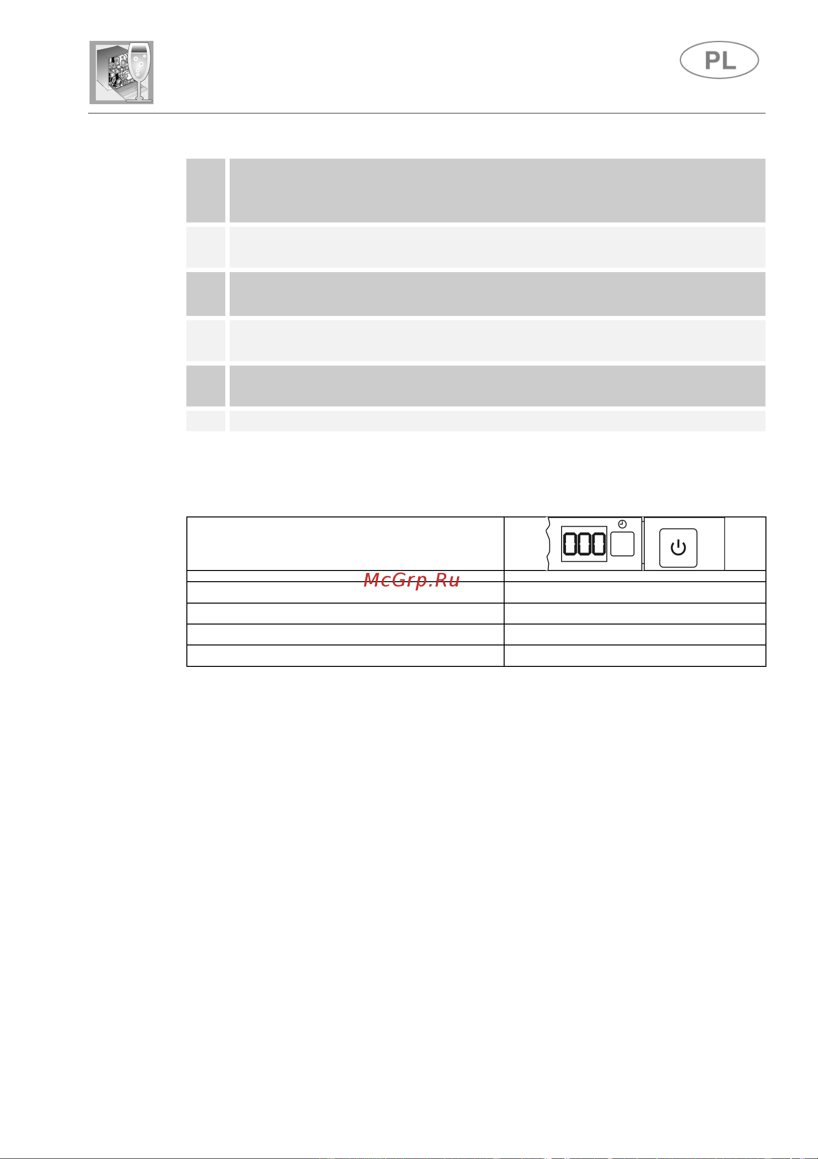 Fulgor Milano FDW 82102 [38/101] Instrukcja obsługi