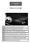 Fulgor Milano FPH 5114 TC BK Руководство по эксплуатации