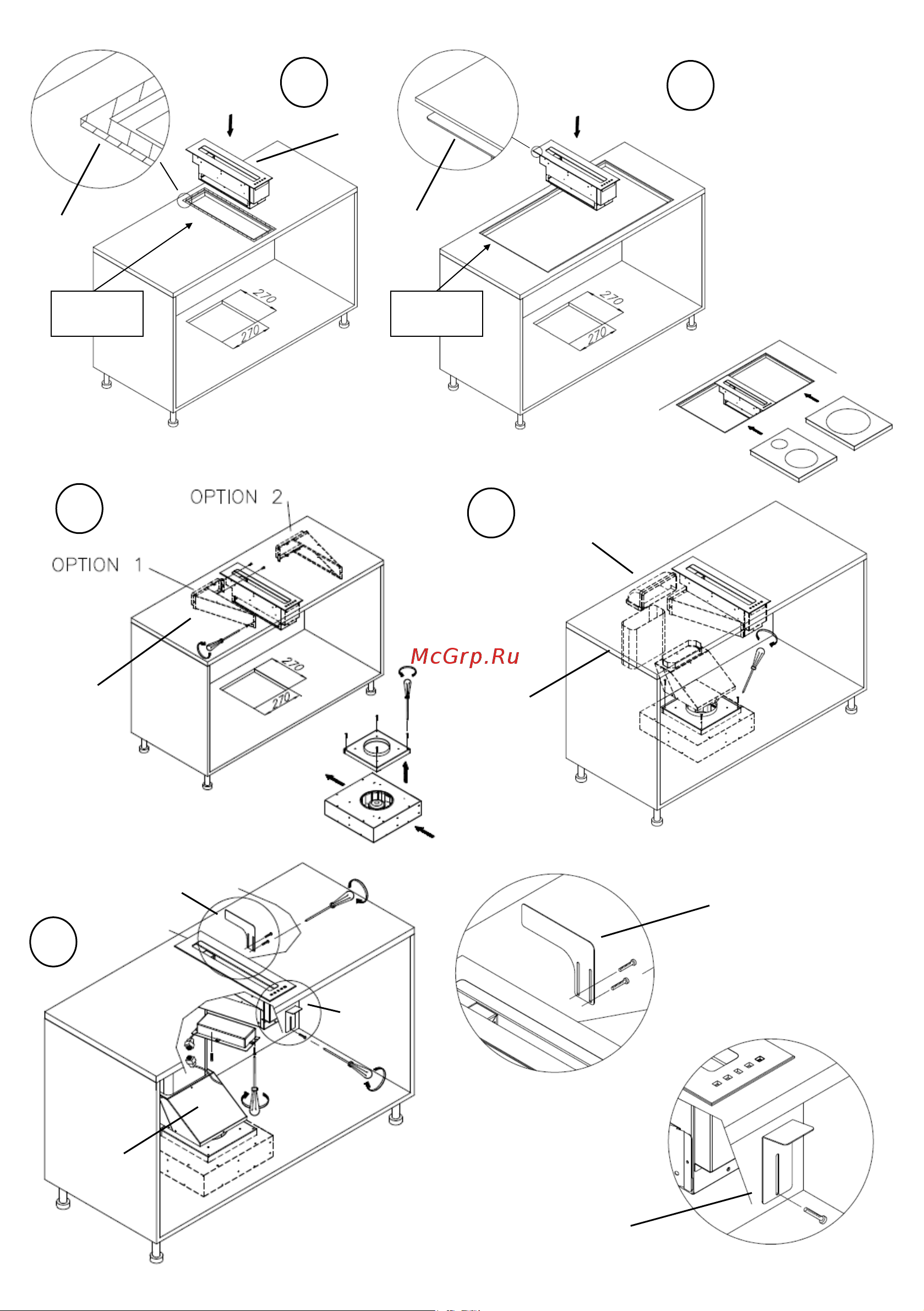 Fulgor Milano FPH 5114 TC BK [39/60] Option a