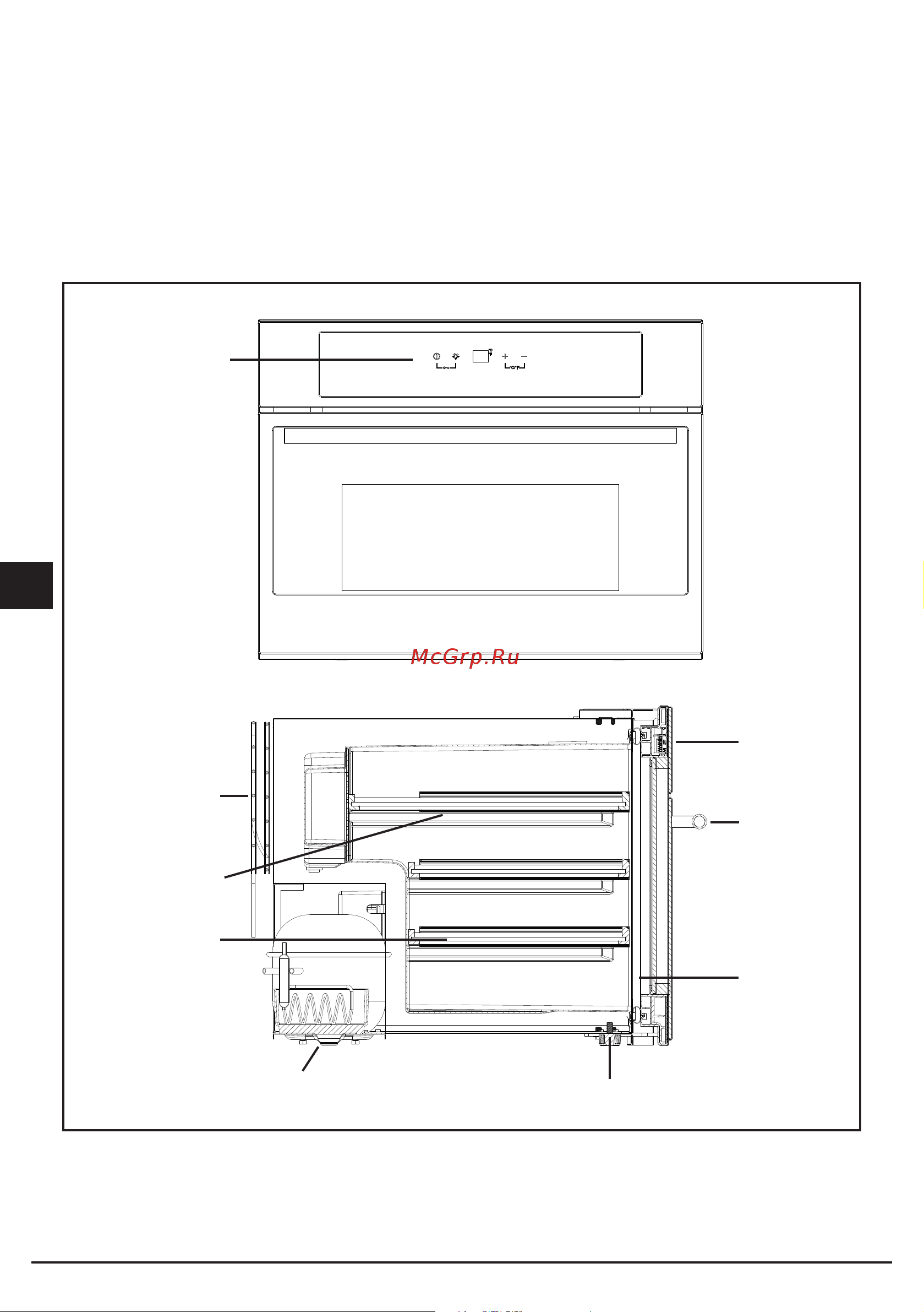 Fulgor Milano FWC 4522 TC X [62/88] Estructura y descripción