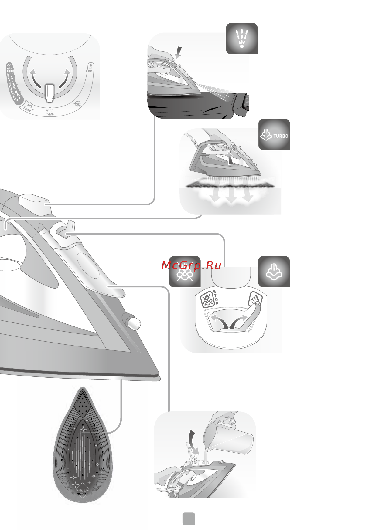Tefal FV5630 Руководство по эксплуатации онлайн [3/6] 774224