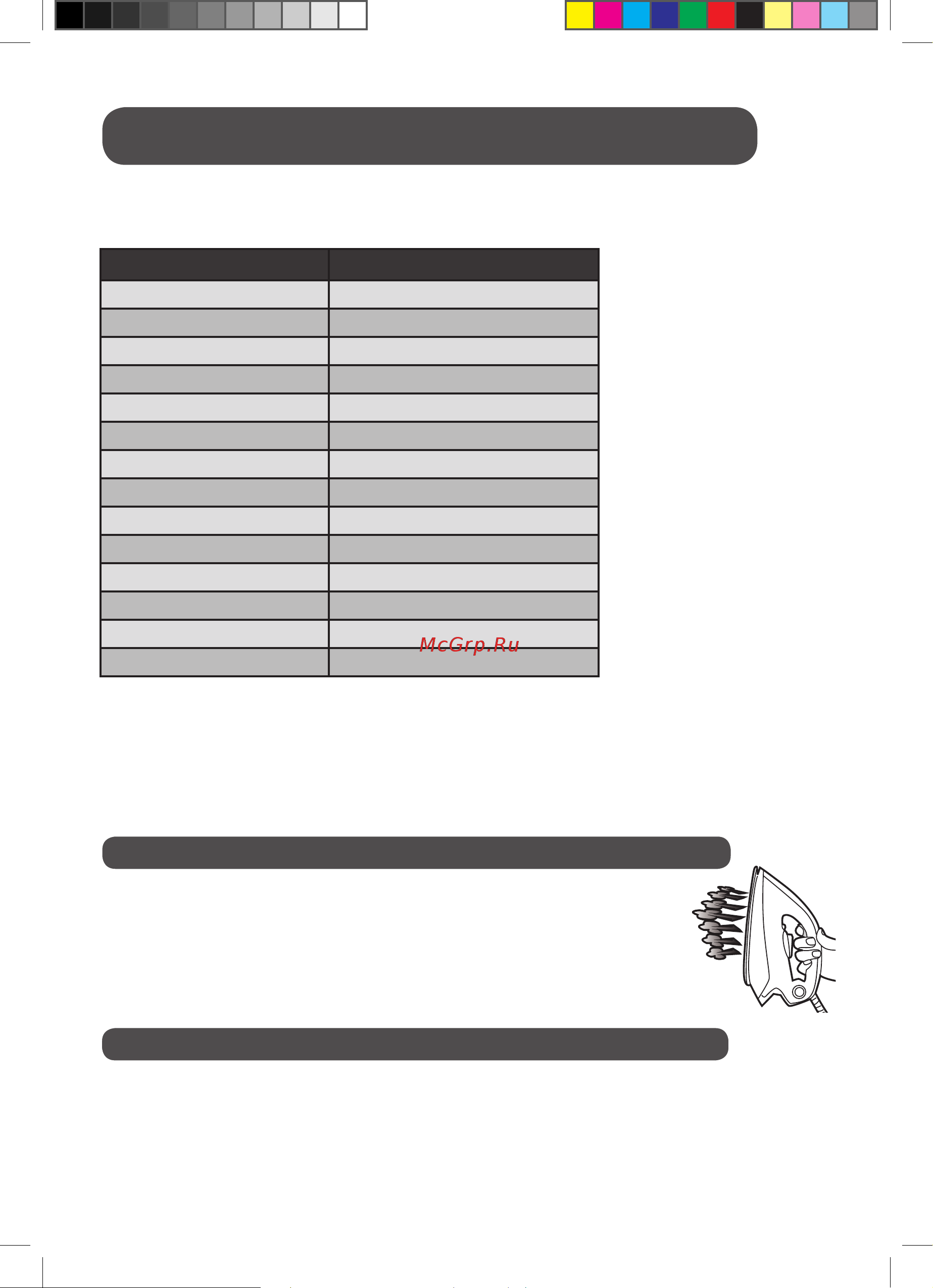 Hoover PRB2500B 011 [8/111] Chapter 2 how to choose the correct soleplate temperature and steam