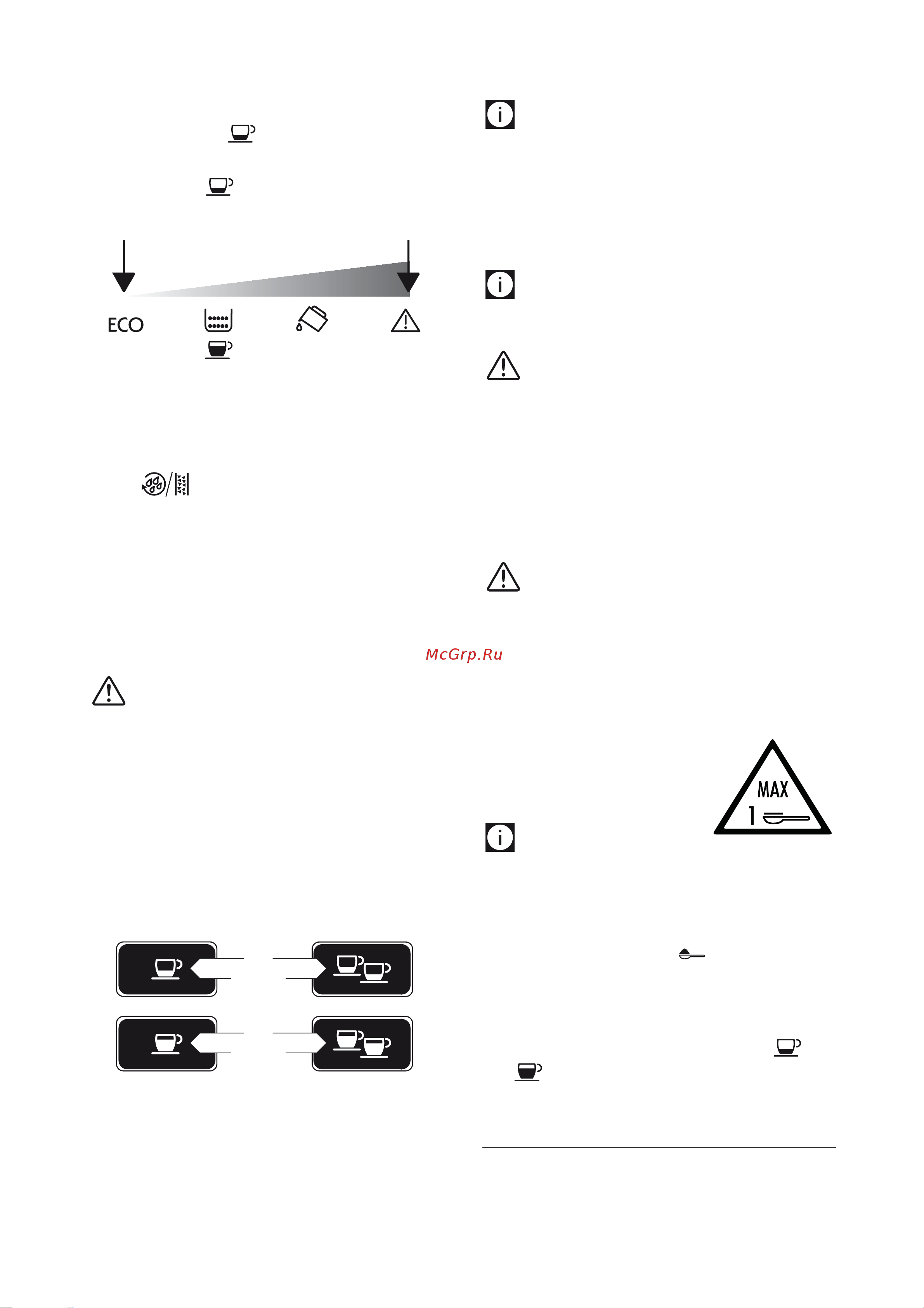 Delonghi ECAM 23.120.SB [59/195] Tilberedelse av kaffe long