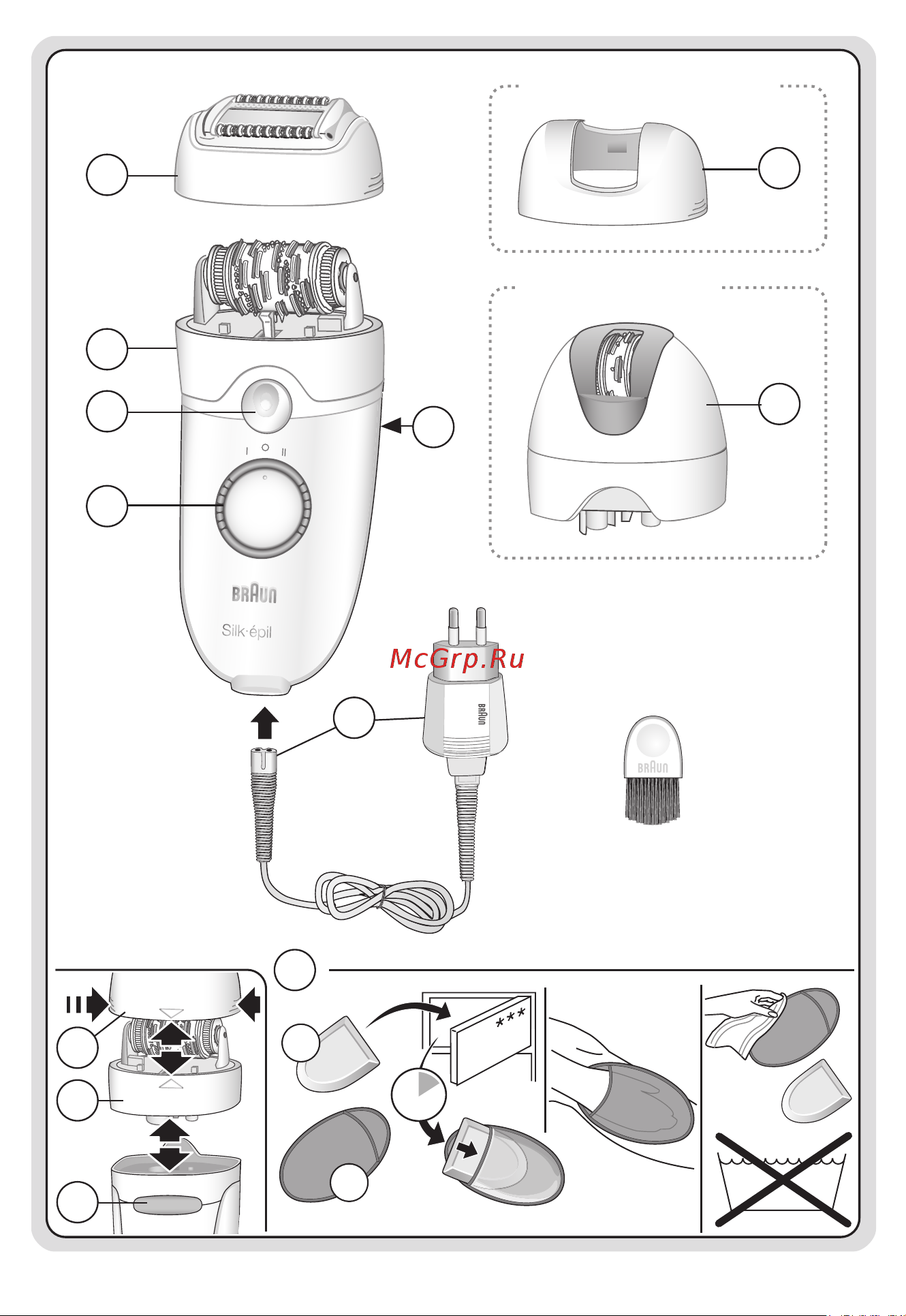 Braun SE 5380 Silk-epil 5 [3/99] Css approved effective date 24mar2015 gmt printed 04aug2015 page 3 of 99