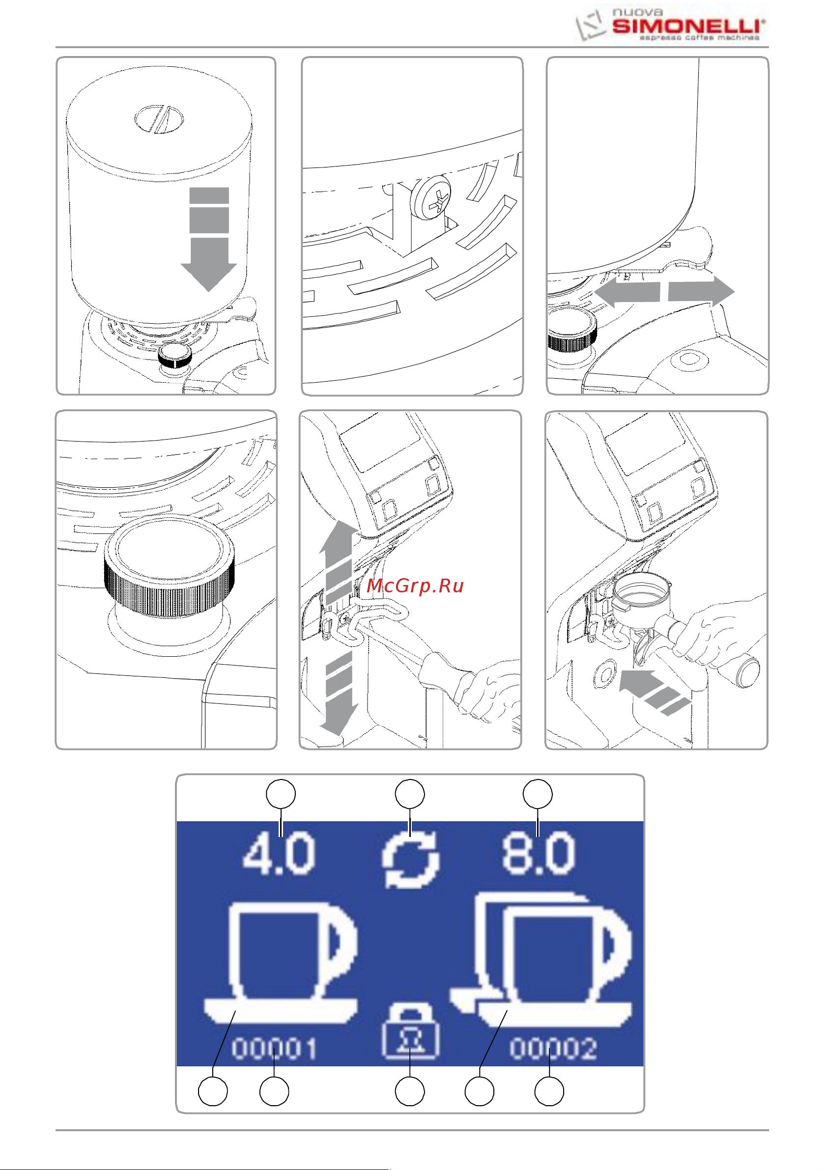 Nuova Simonelli MDJ On Demand Руководство по эксплуатации онлайн [5/22] 774407