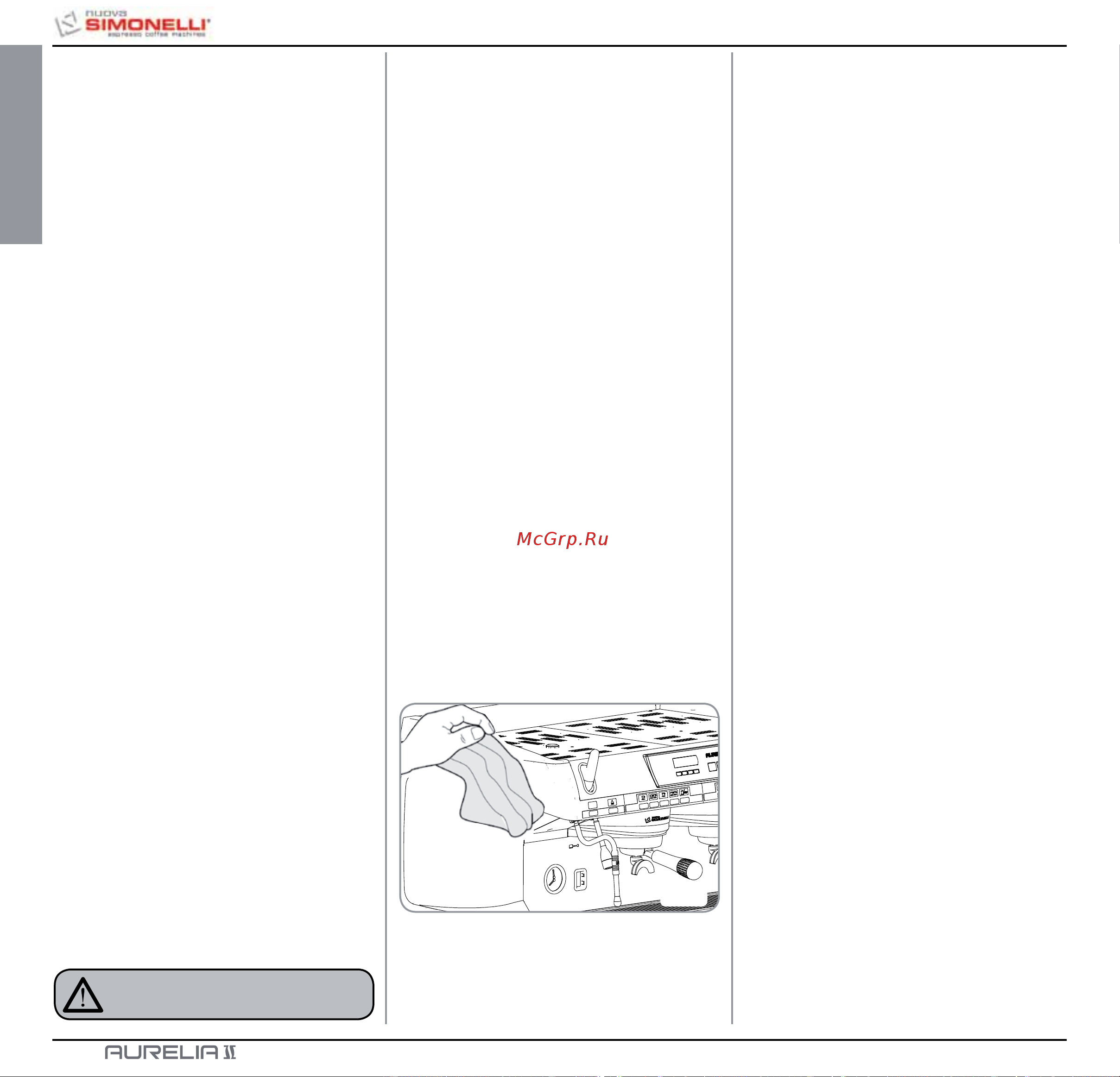 Nuova Simonelli Aurelia II 3 Gr V [10/214] Italiano