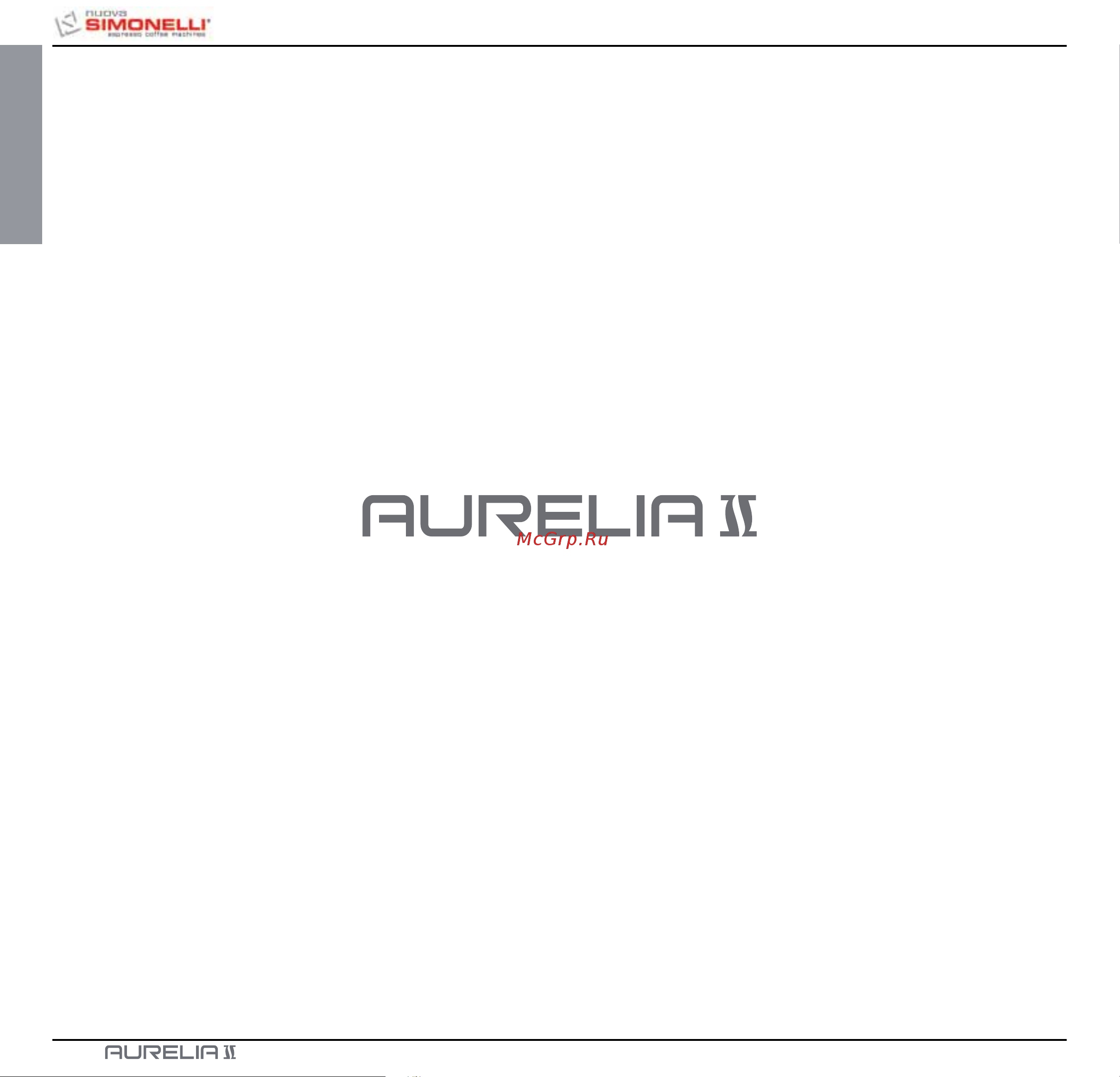 Nuova Simonelli Aurelia II 3 Gr V [6/214] Italiano