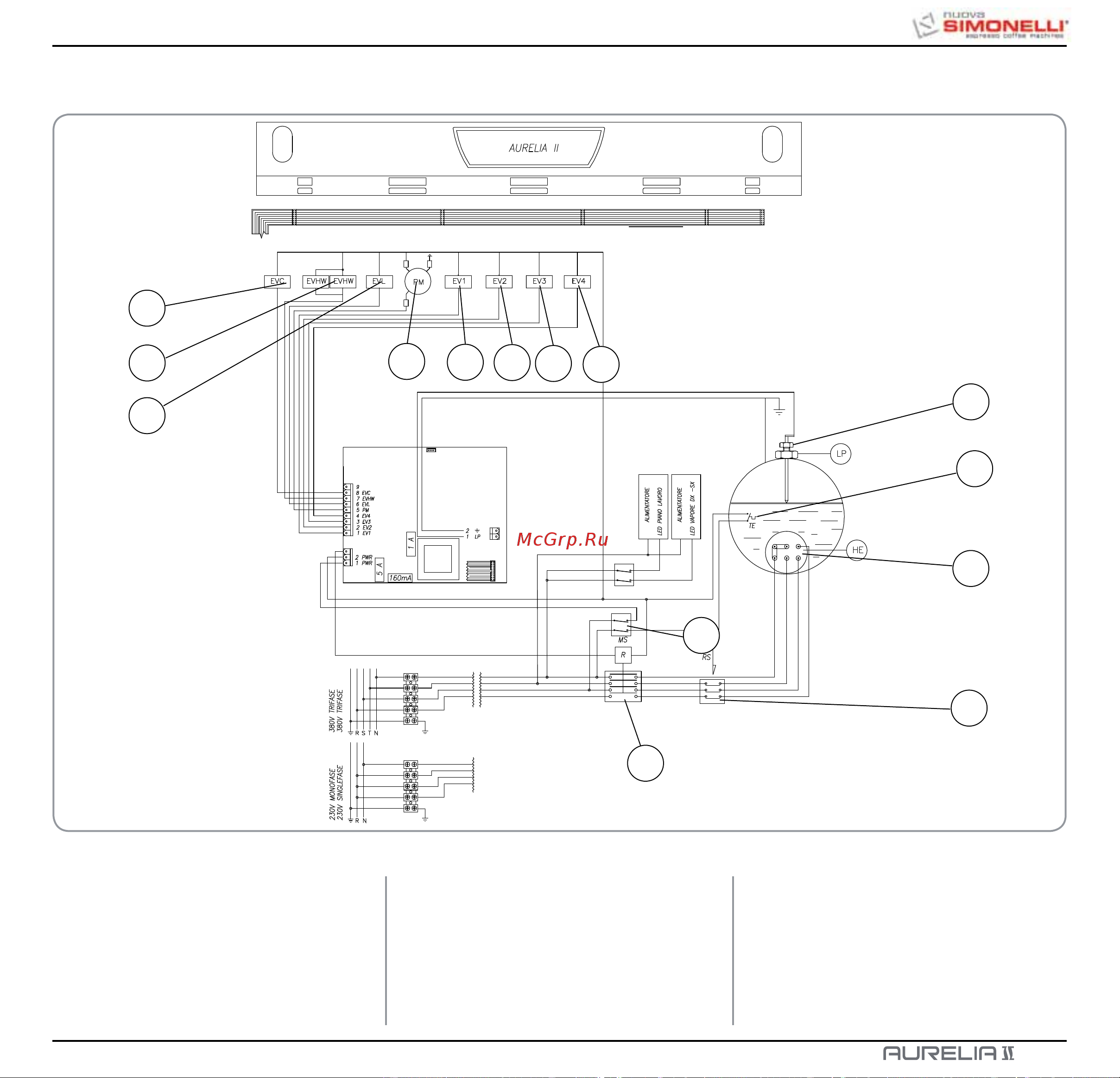 Nuova Simonelli Aurelia II 3 Gr S [117/214] Aurelia ii s