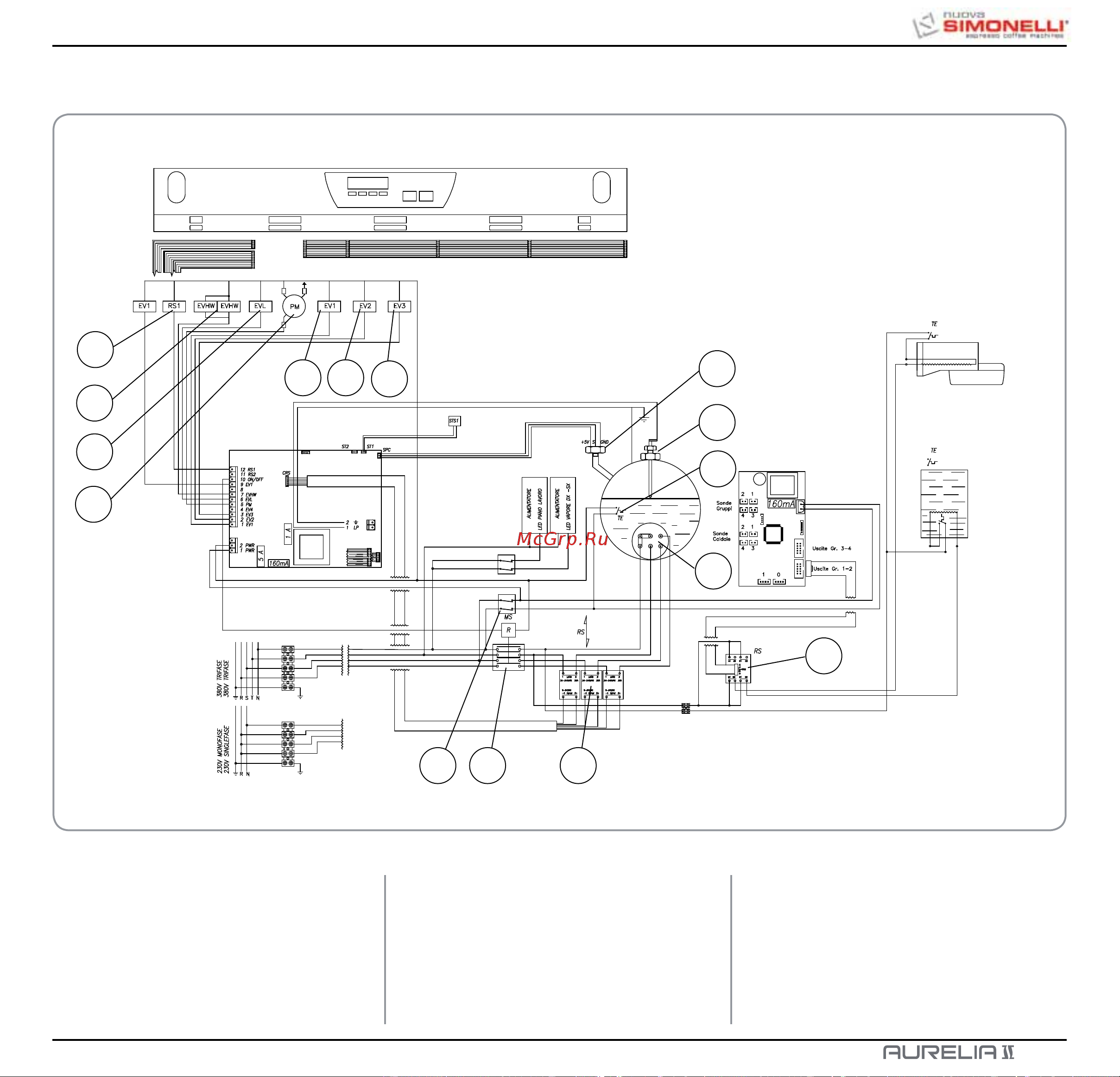 Nuova Simonelli Aurelia II 3 Gr S [119/214] Aurelia ii t3