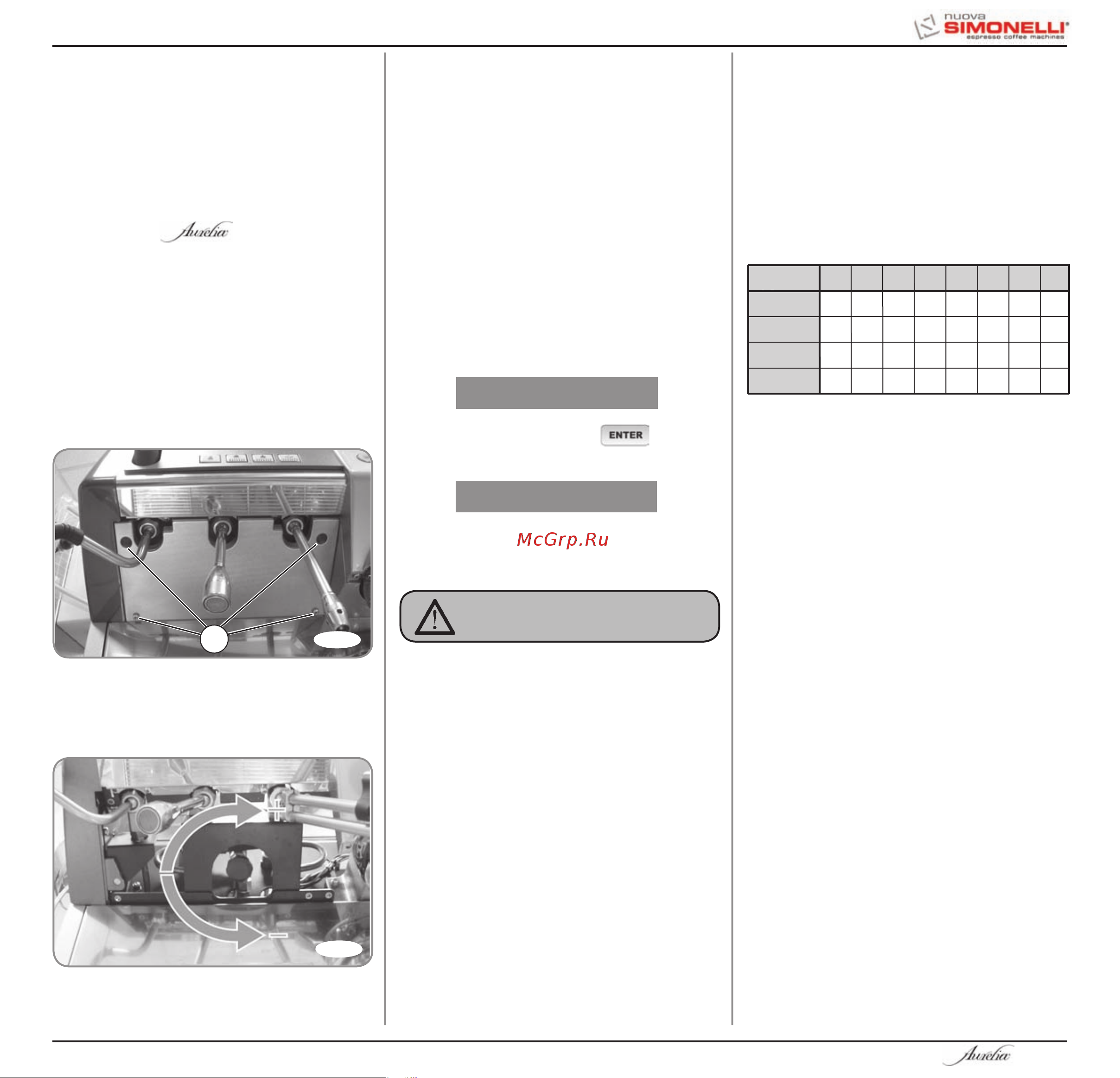 Nuova Simonelli Appia II 2 Gr S [17/41] Stop clock