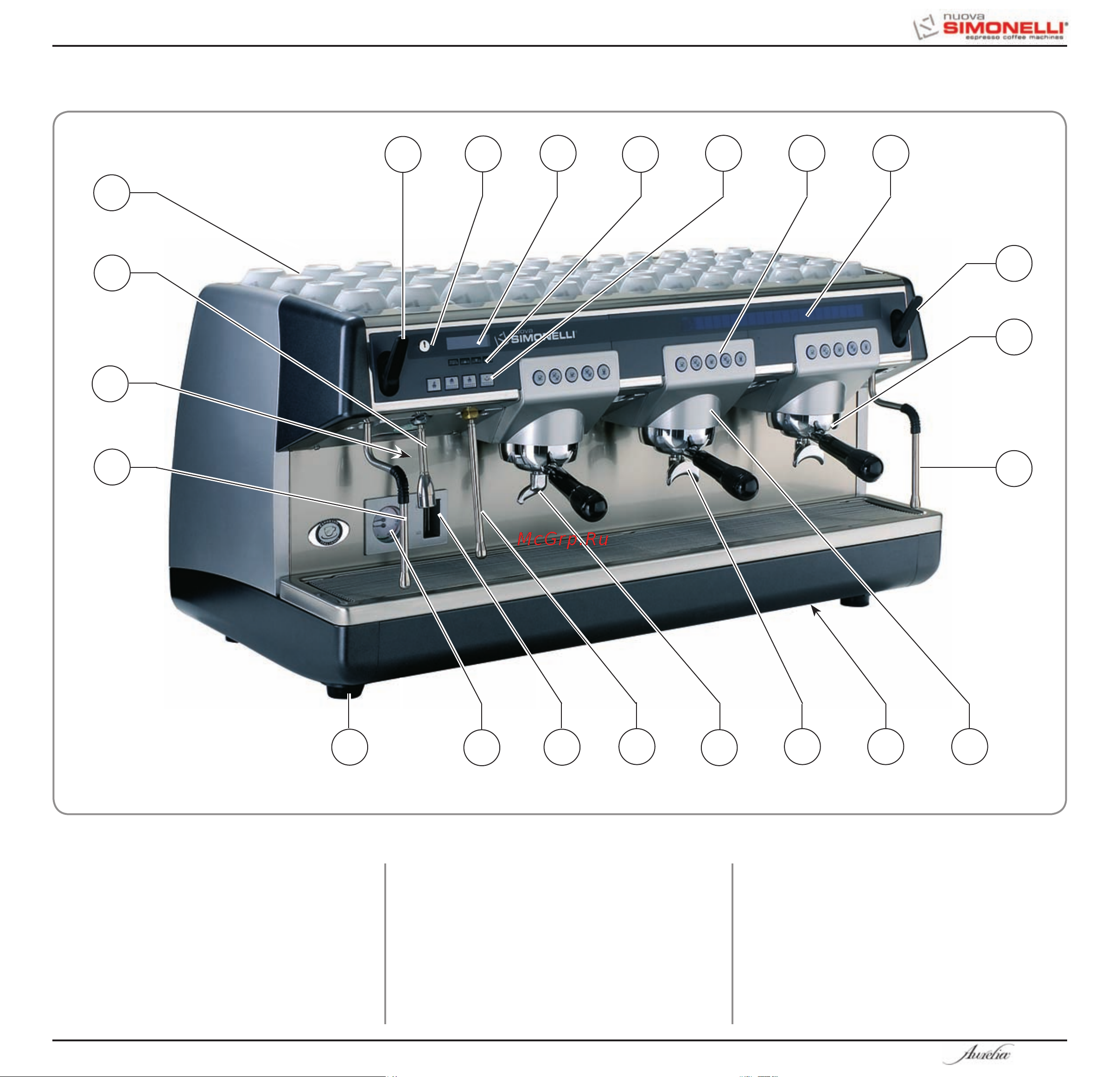 Nuova Simonelli Appia II 2 Gr S [9/41] Описание аурелия vip plus v esse