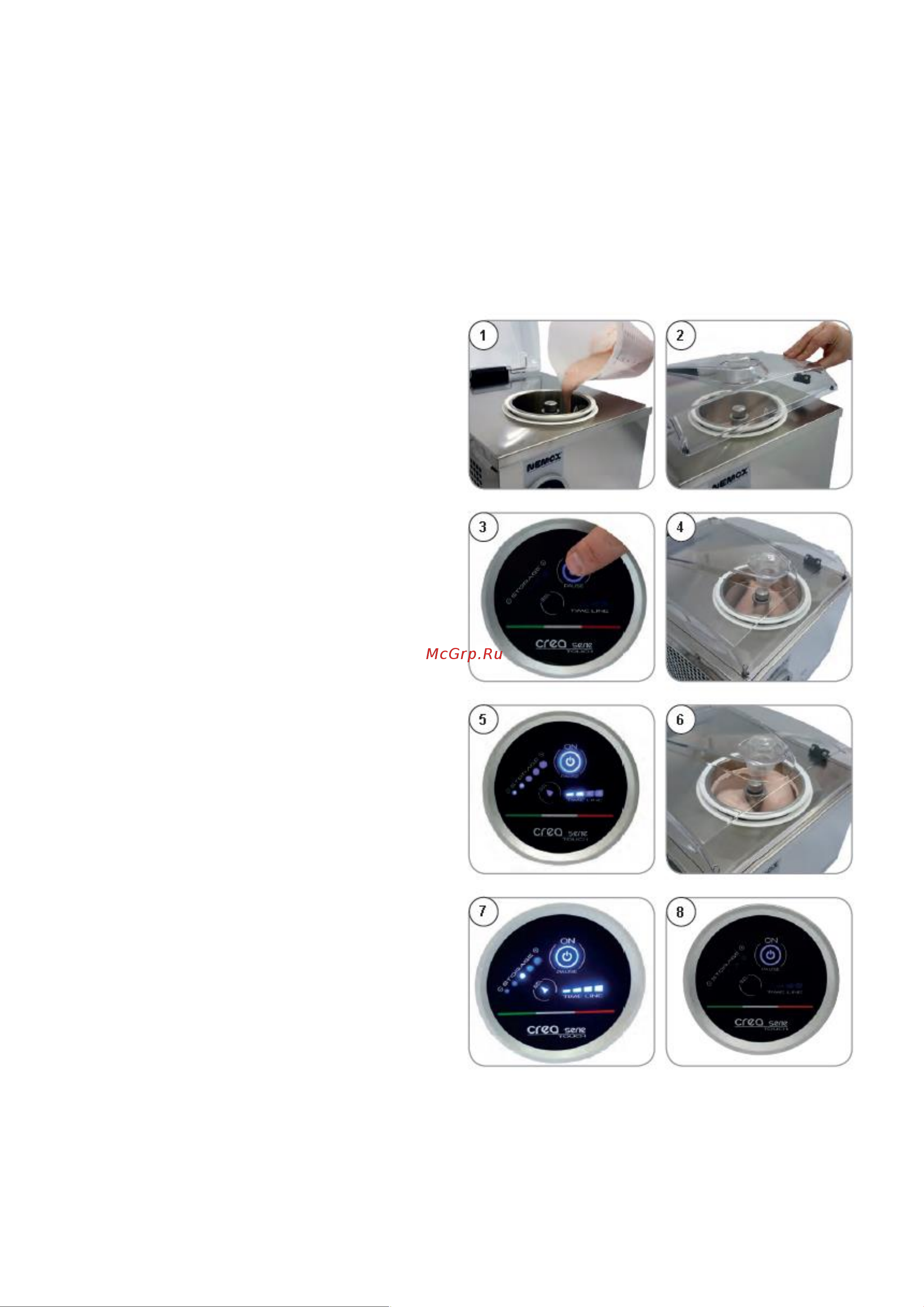 Nemox Gelato 4K Touch Руководство по эксплуатации онлайн [5/11] 774491