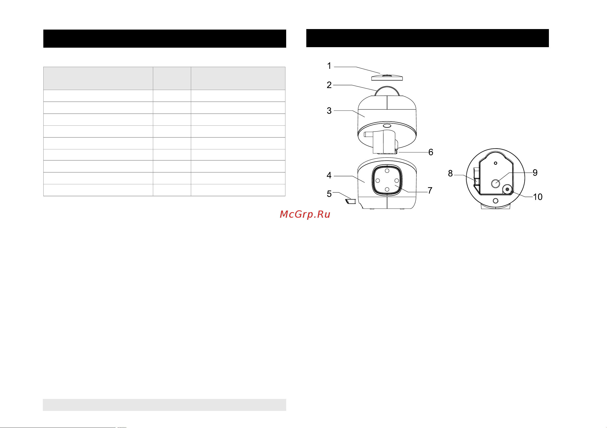 Timberk THU UL 24 E (WB) [4/24] Specifications 4 description of the unit