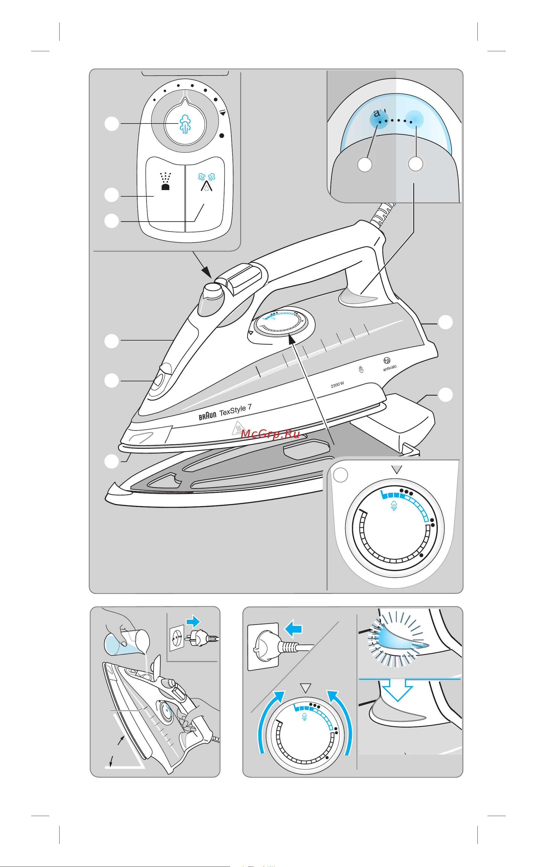 Scoole TexStyle 7TS705A Руководство по эксплуатации онлайн [3/8] 774518