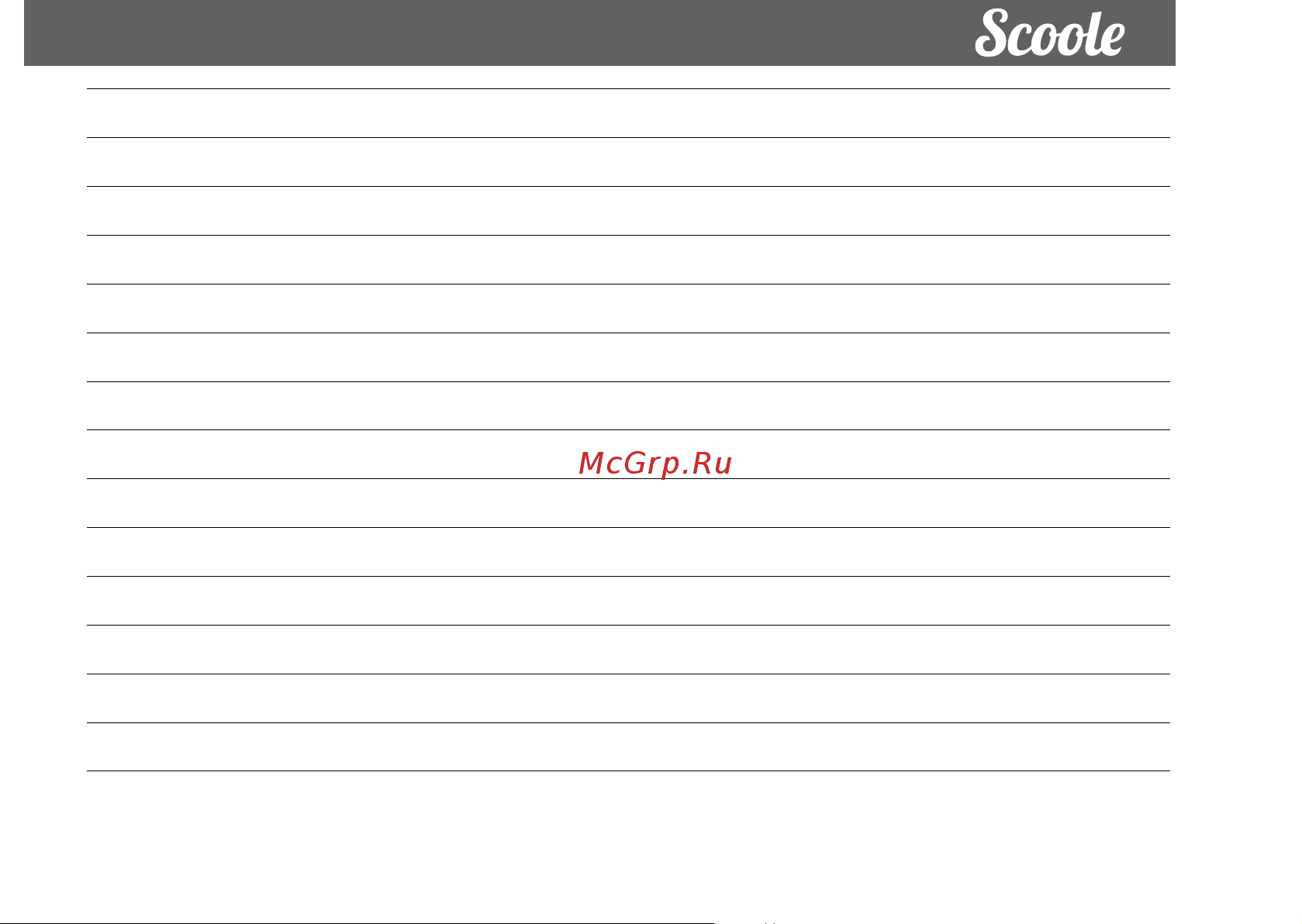Scoole SC HR UL 06E (BU) Руководство по эксплуатации онлайн [19/20] 774519
