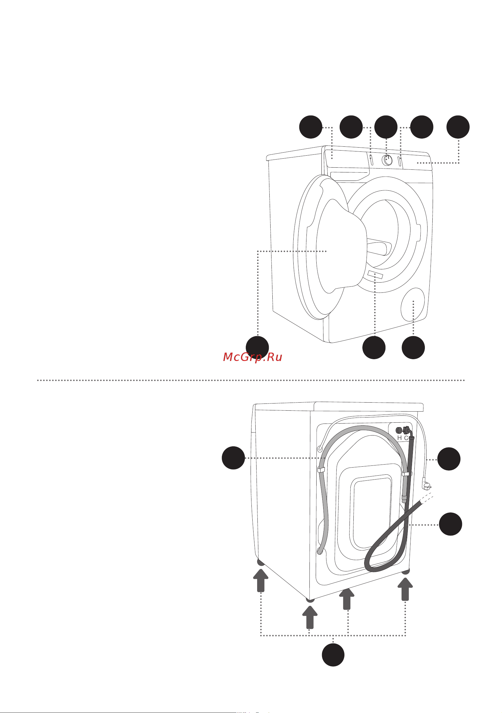 Gorenje WE62S3B [10/68] Описание стиральной машины