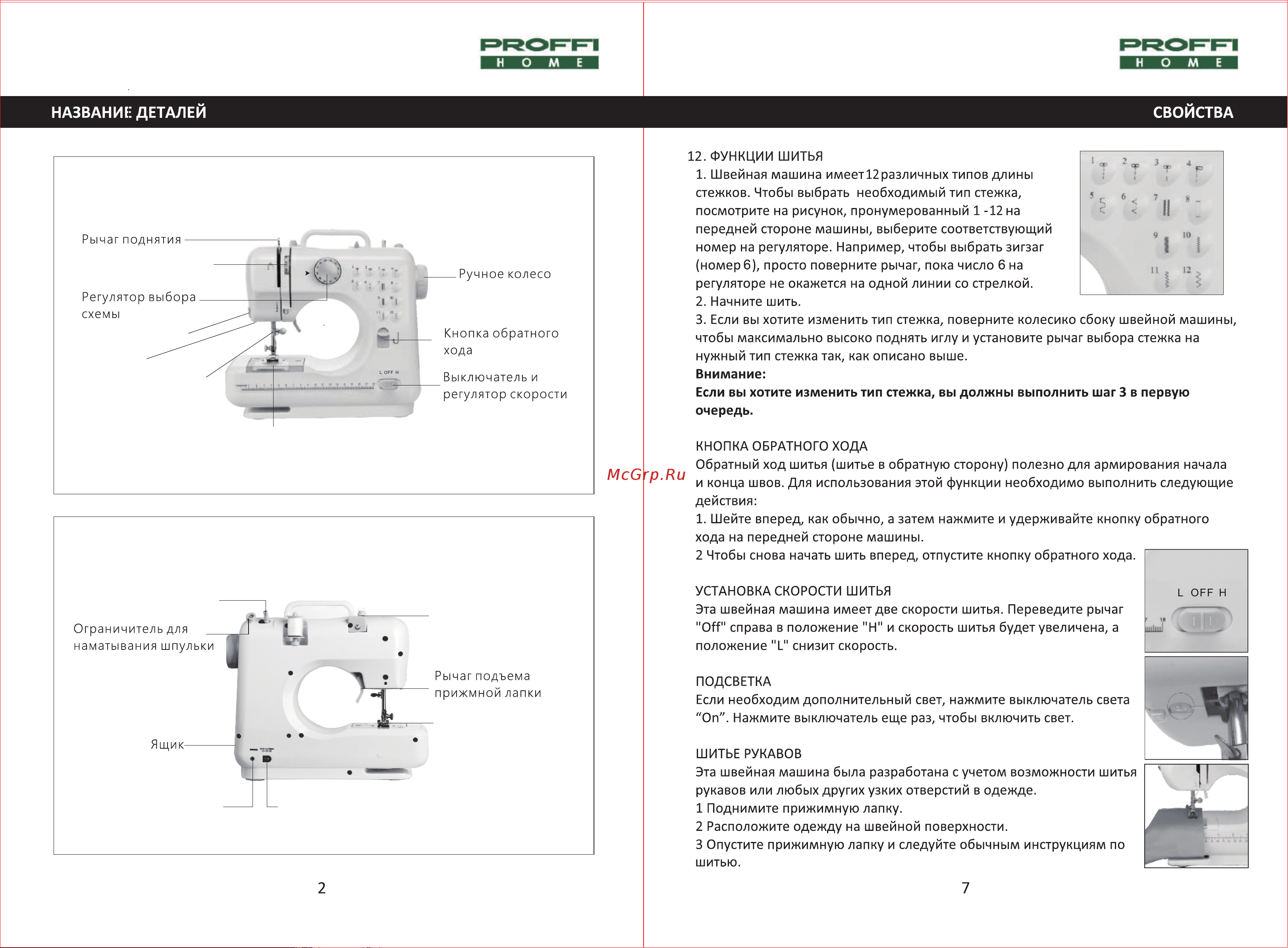PROFFI HOME PH8717 [4/6] Вид сзади