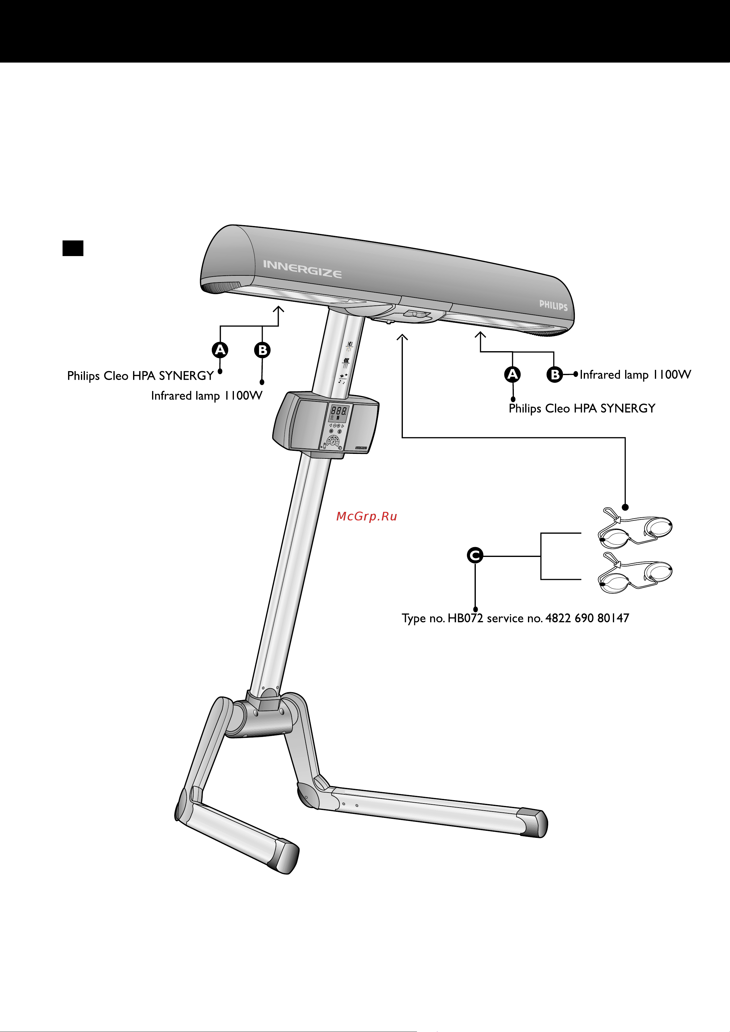 Philips HB935 Руководство по эксплуатации онлайн [2/56] 774673