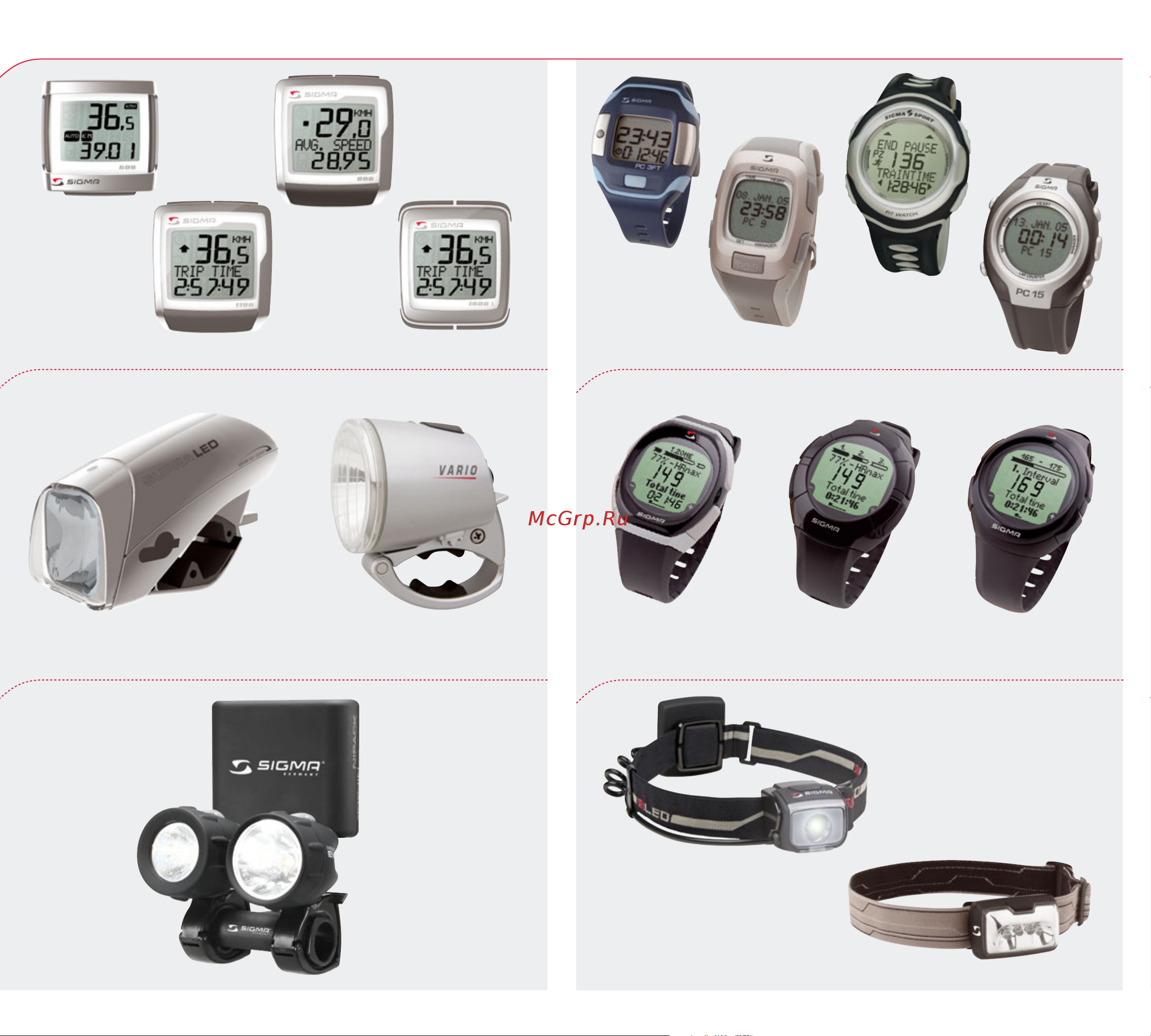 Sigma Topline PC 15 [14/28] Cycle computer heart rate monitors