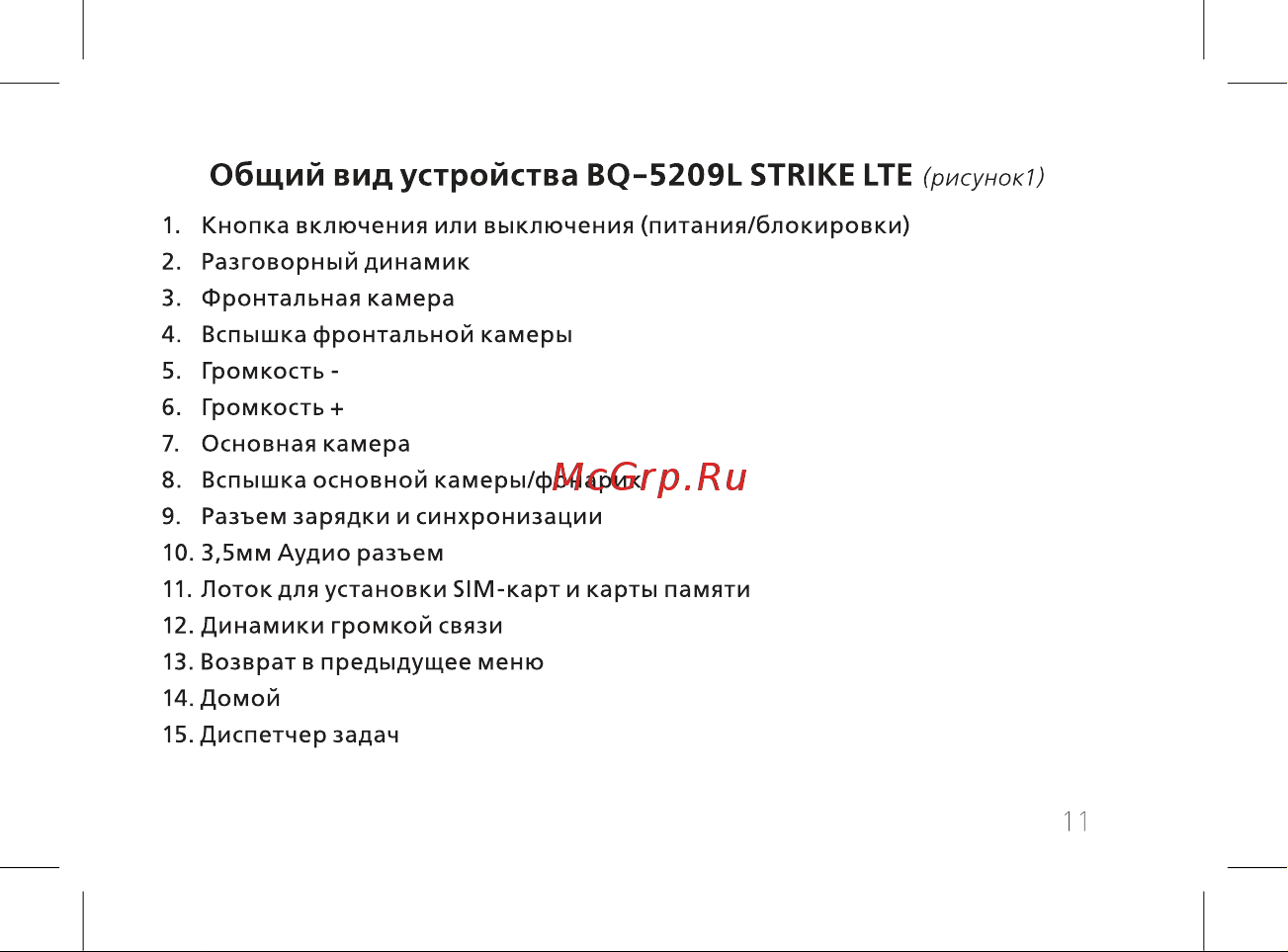 BQ Strike LTE Руководство по эксплуатации онлайн [13/60] 774735