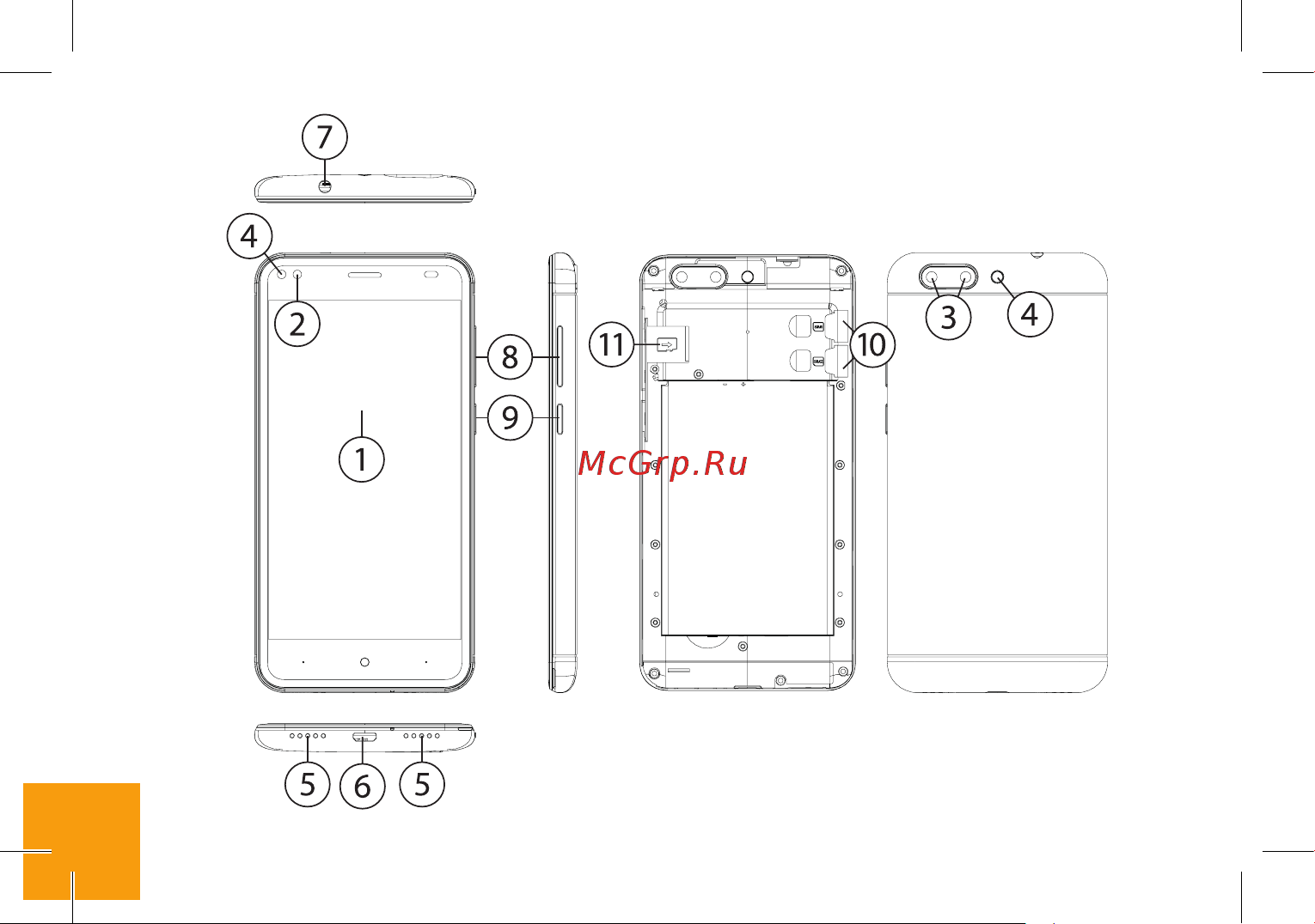 Digma VOX E502 Руководство по эксплуатации онлайн [9/28] 774807