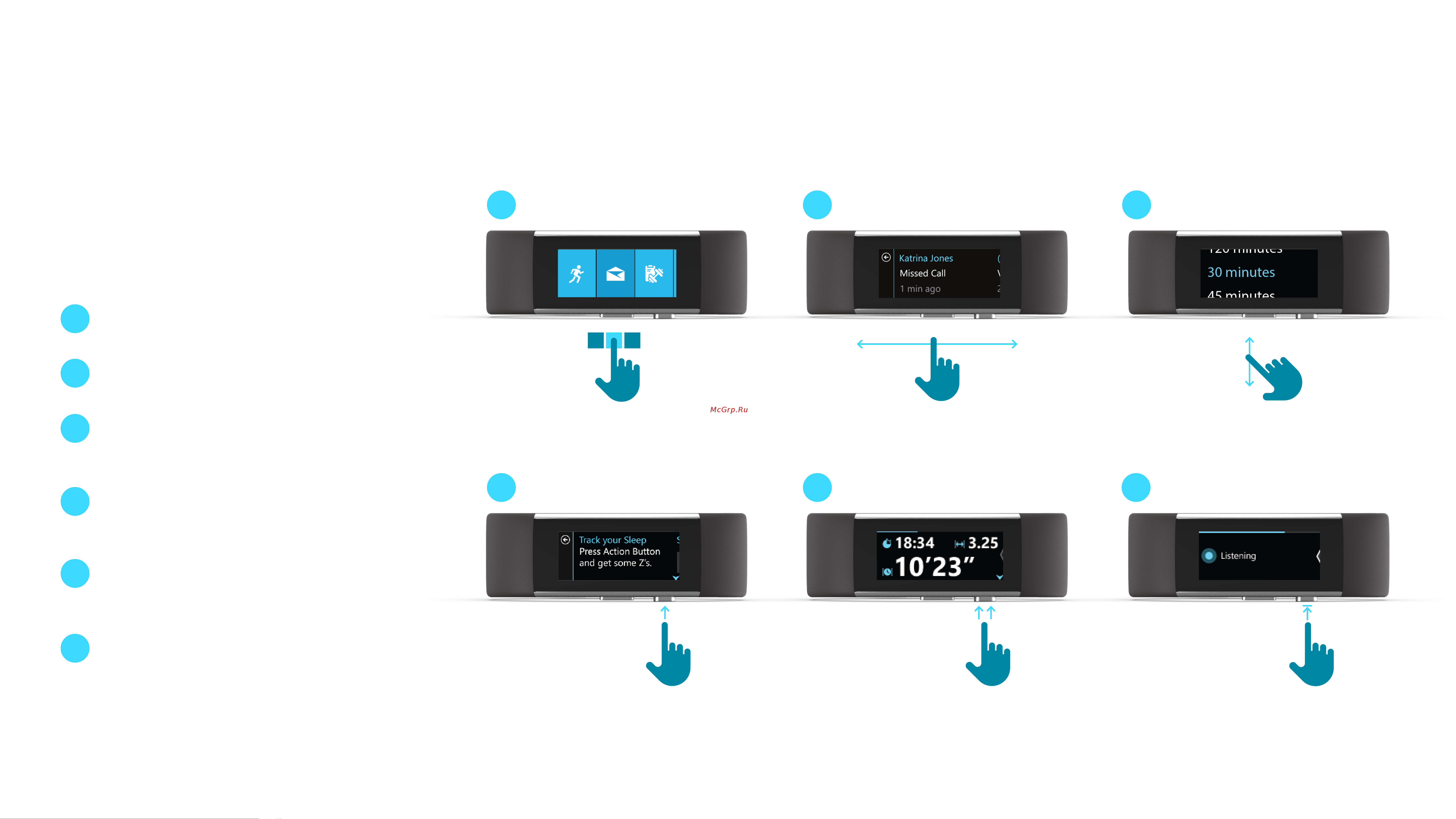 Microsoft band 2 Medium Руководство по эксплуатации онлайн [16/54] 774854