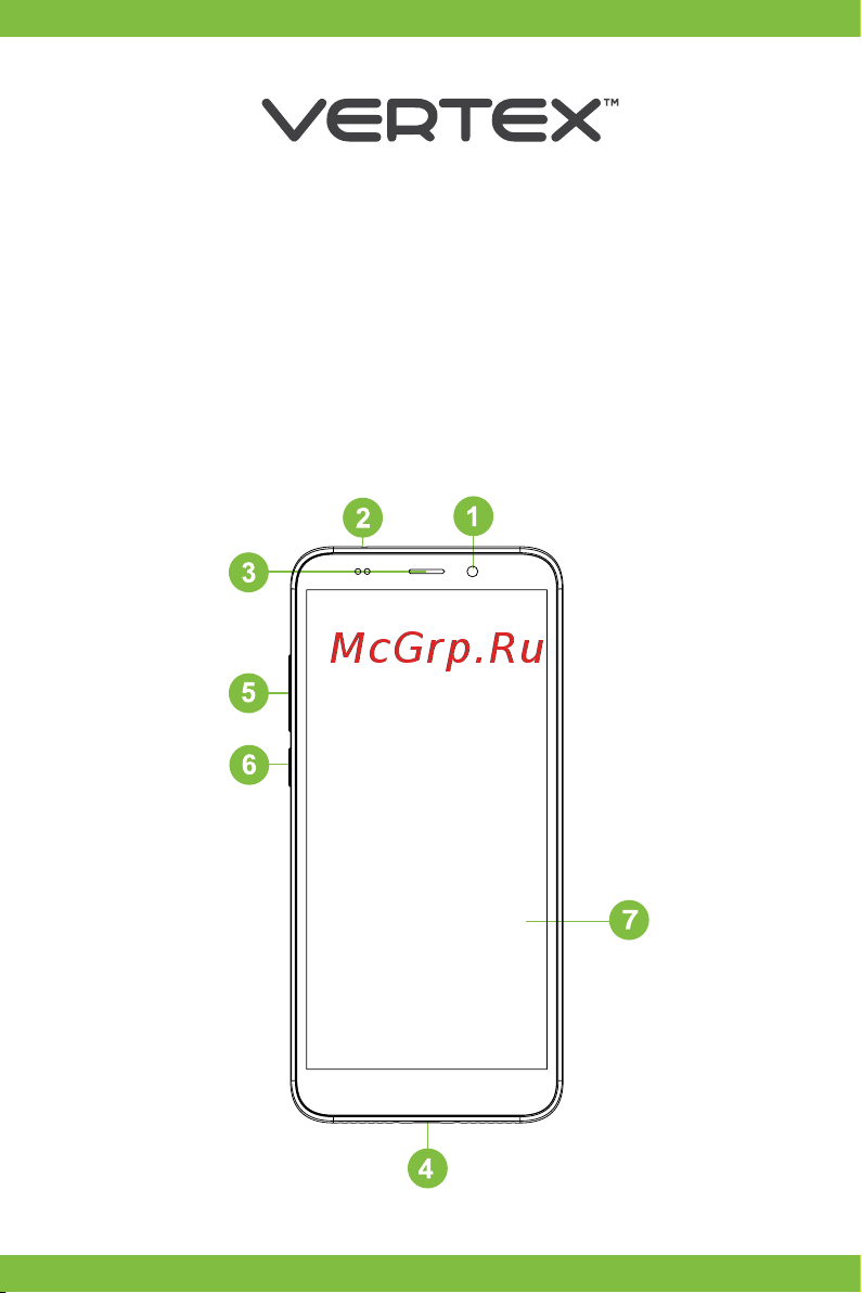 Vertex Impress Nero 4G Руководство по эксплуатации онлайн