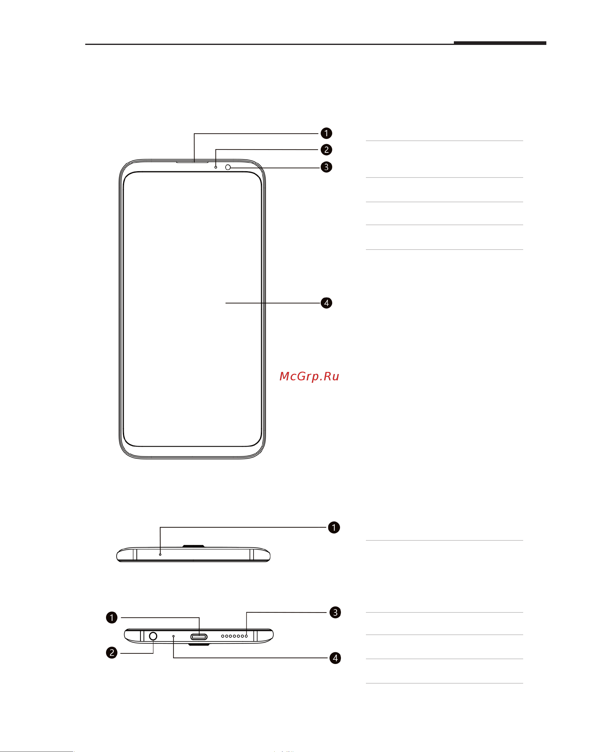 Meizu 16th 64Gb Dual LTE [9/65] Верхний торец