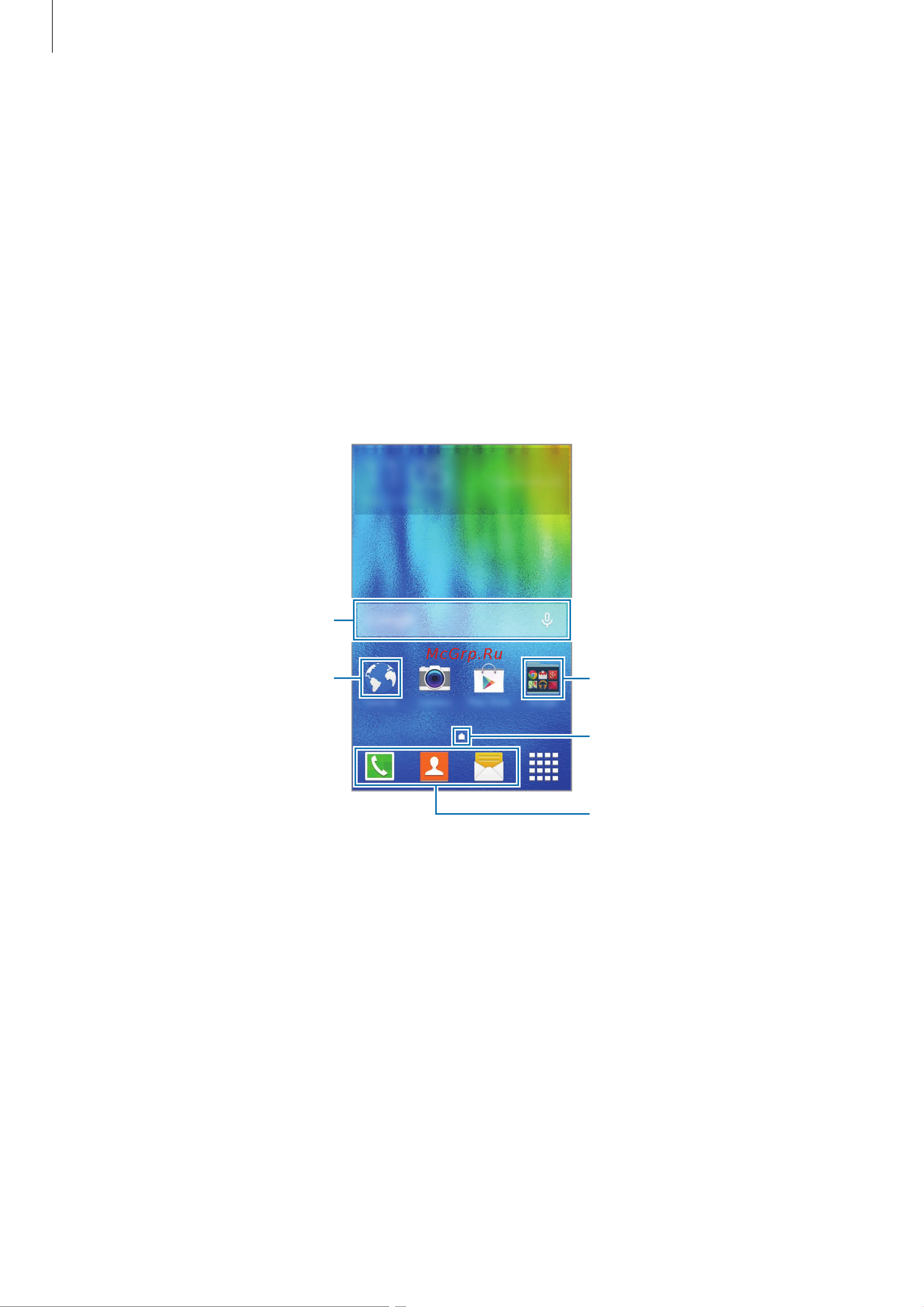 Samsung Galaxy J1 (SM-J100) [22/98] Внешний вид главного экрана