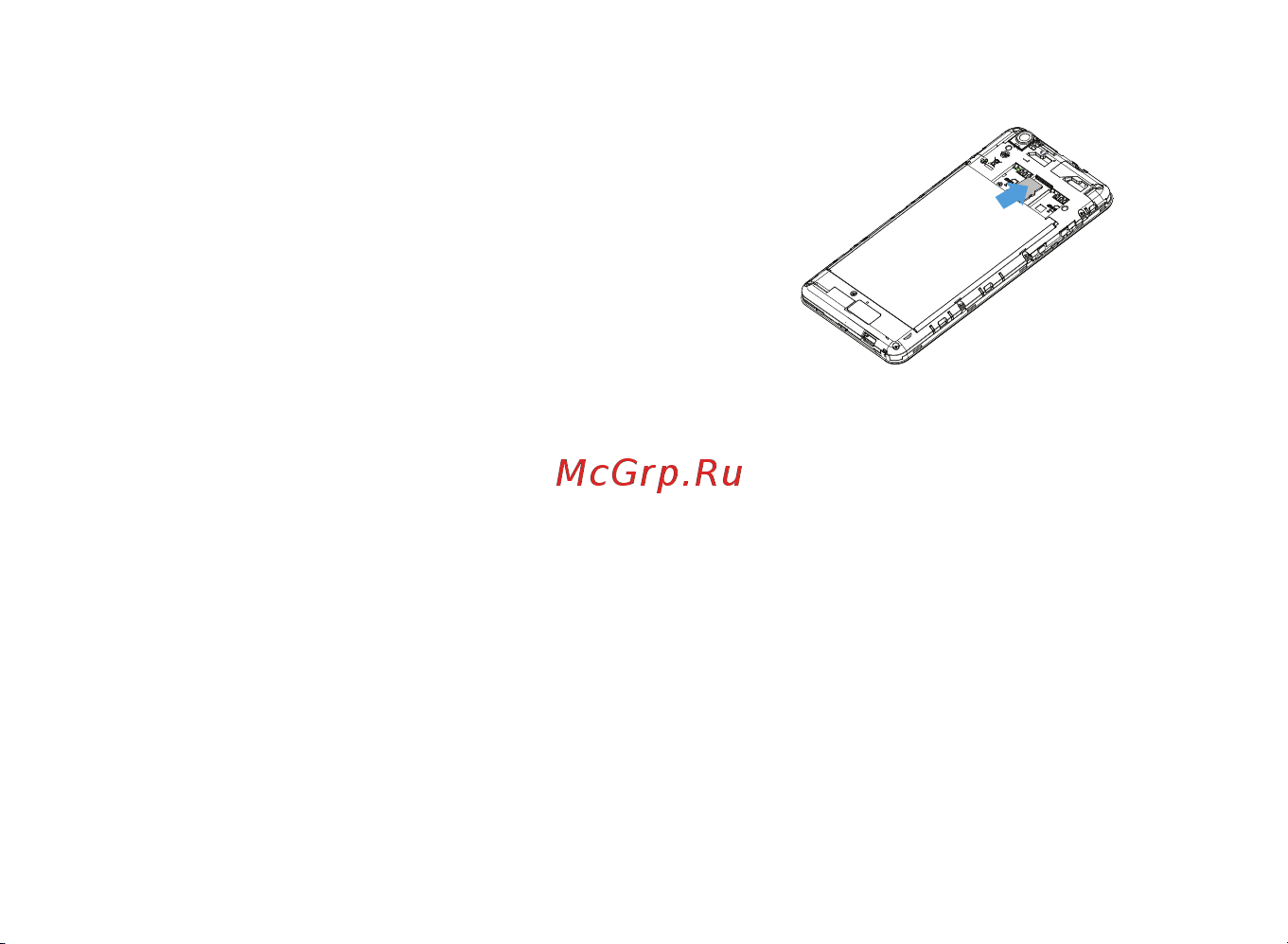 Philips Xenium V526 [10/43] Установка карты micro sd карта памяти