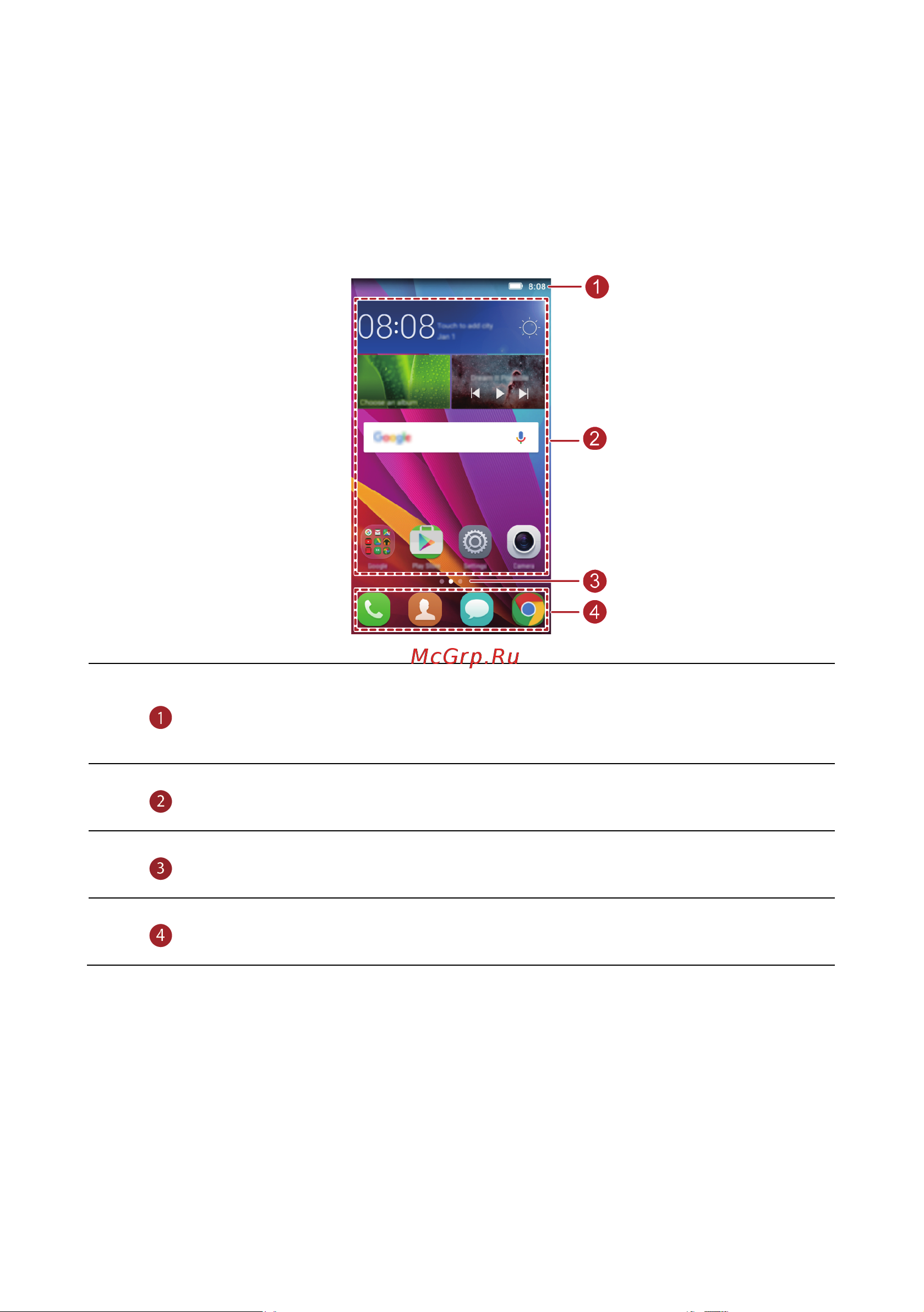Huawei Y3II [15/77] Рабочий экран