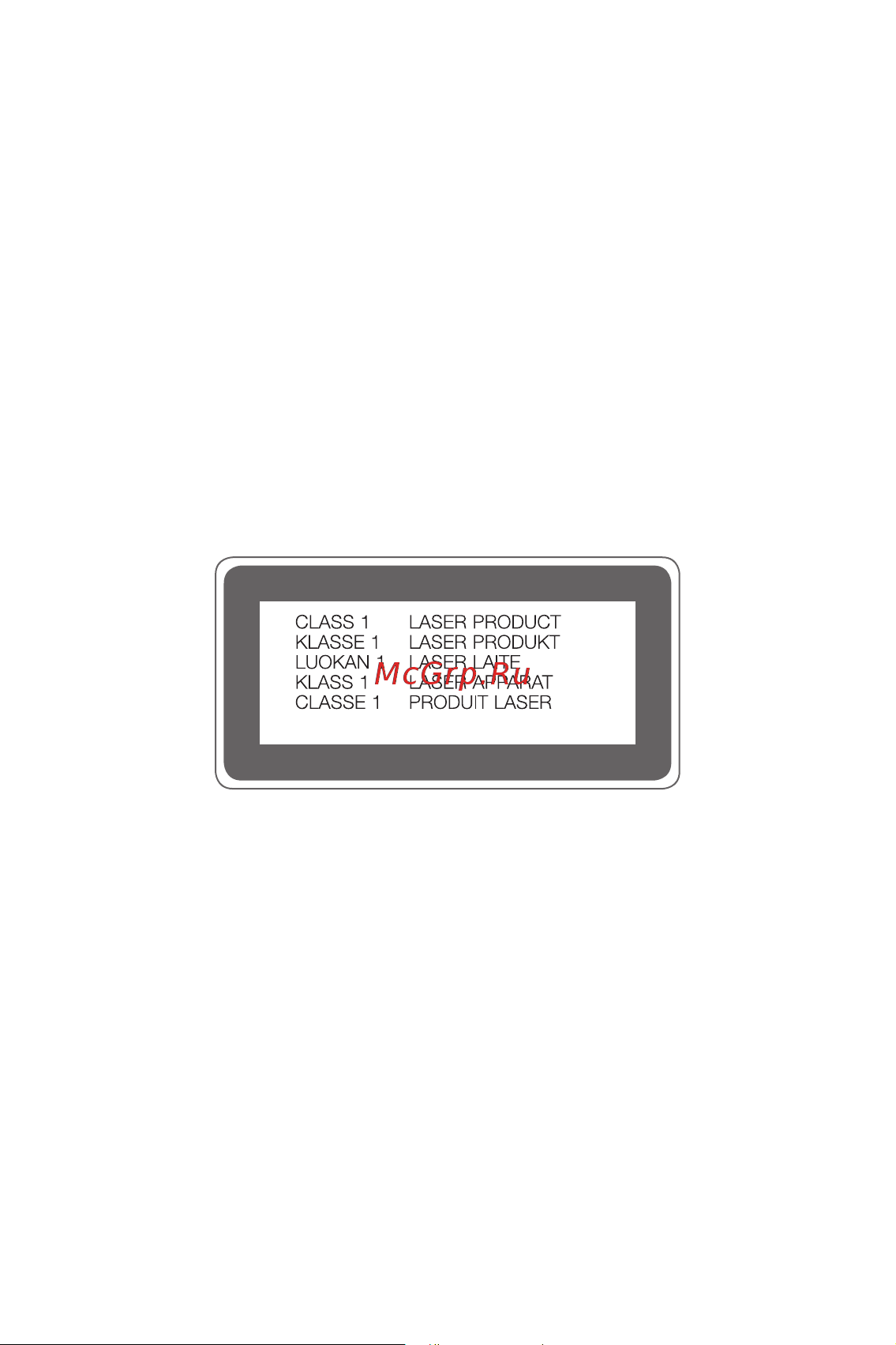 LG H930DS V30+ [348/896] Положення про безпеку користування лазерною системою