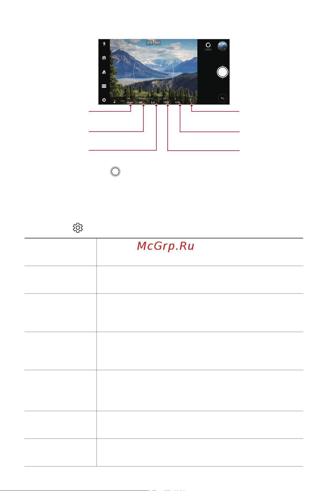 LG H930DS V30+ [644/896] Камерын сонголтуудад хувийн тохиргоо хийх
