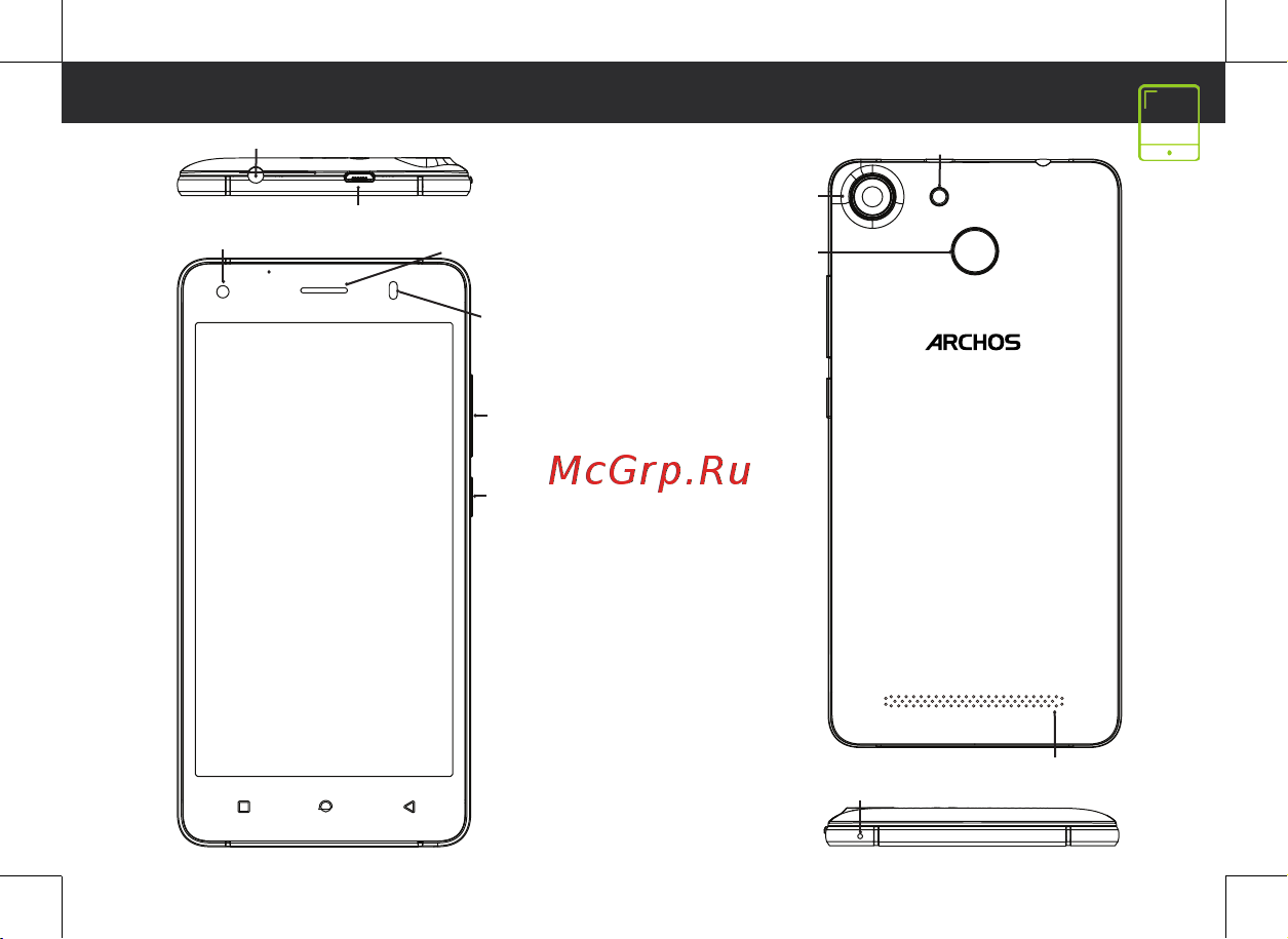 Archos 50f Helium 32Gb (503311) [63/81] Опис пристрою