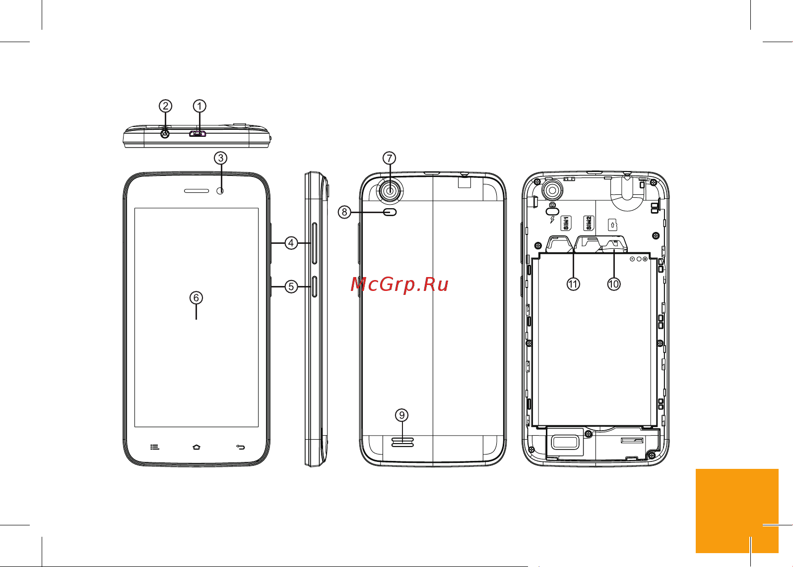 Digma G450 3G VOX 8Gb (VS4001PG) Руководство по эксплуатации онлайн [11/28] 775210