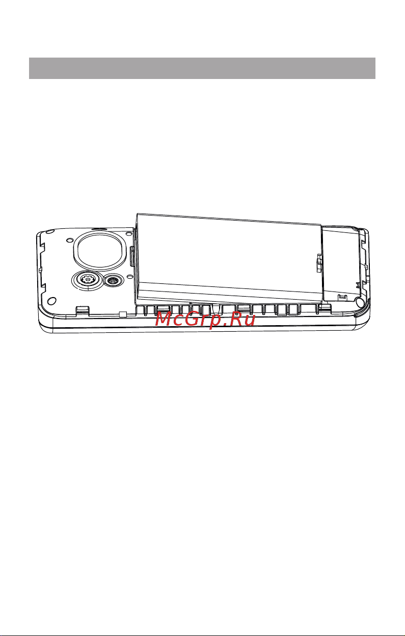 Ginzzu M108 Dual [15/28] Установка и зарядка аккумуляторной батареи