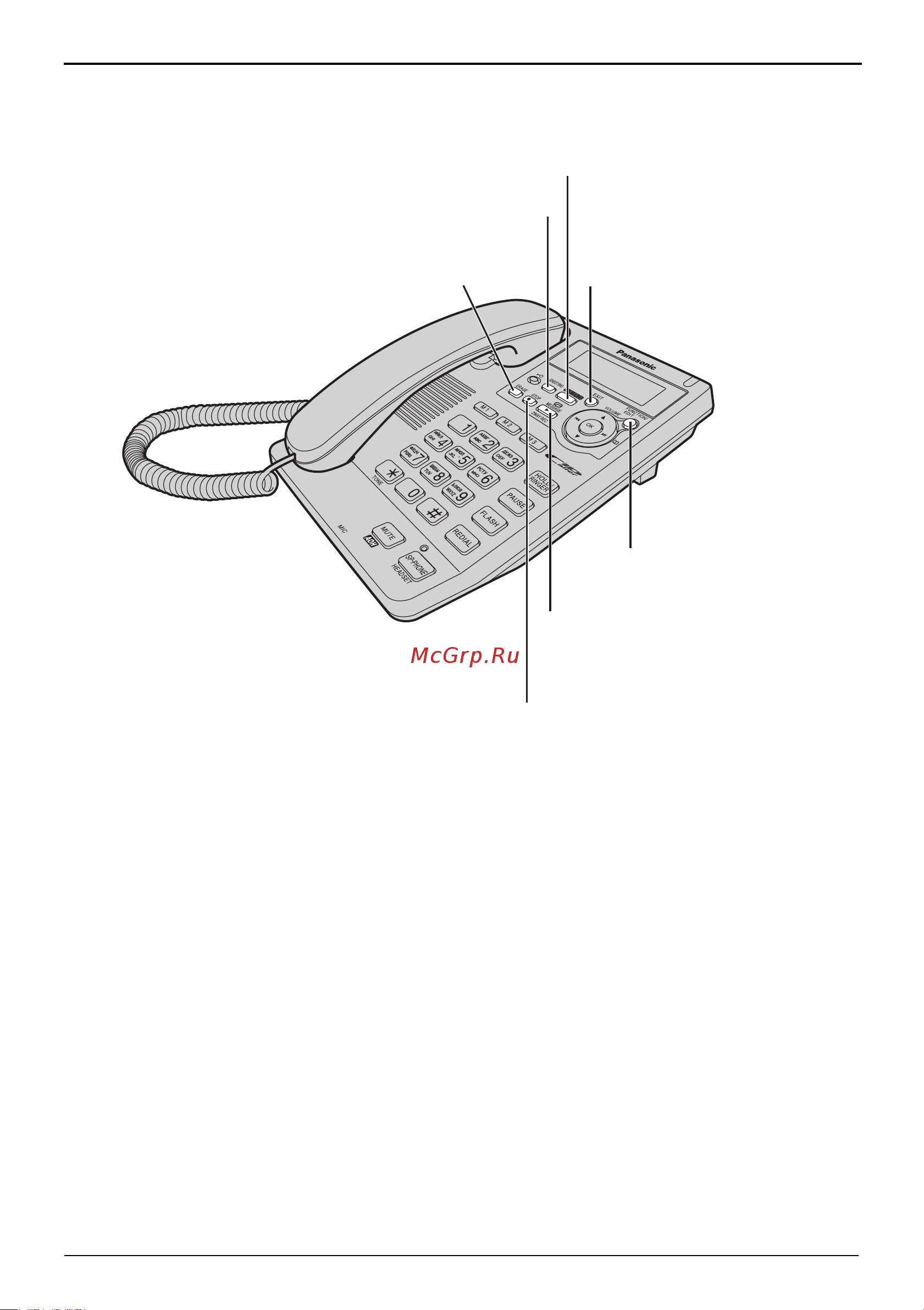 Panasonic KX-TS 2570-B [7/64] Golfotobka k pa ote