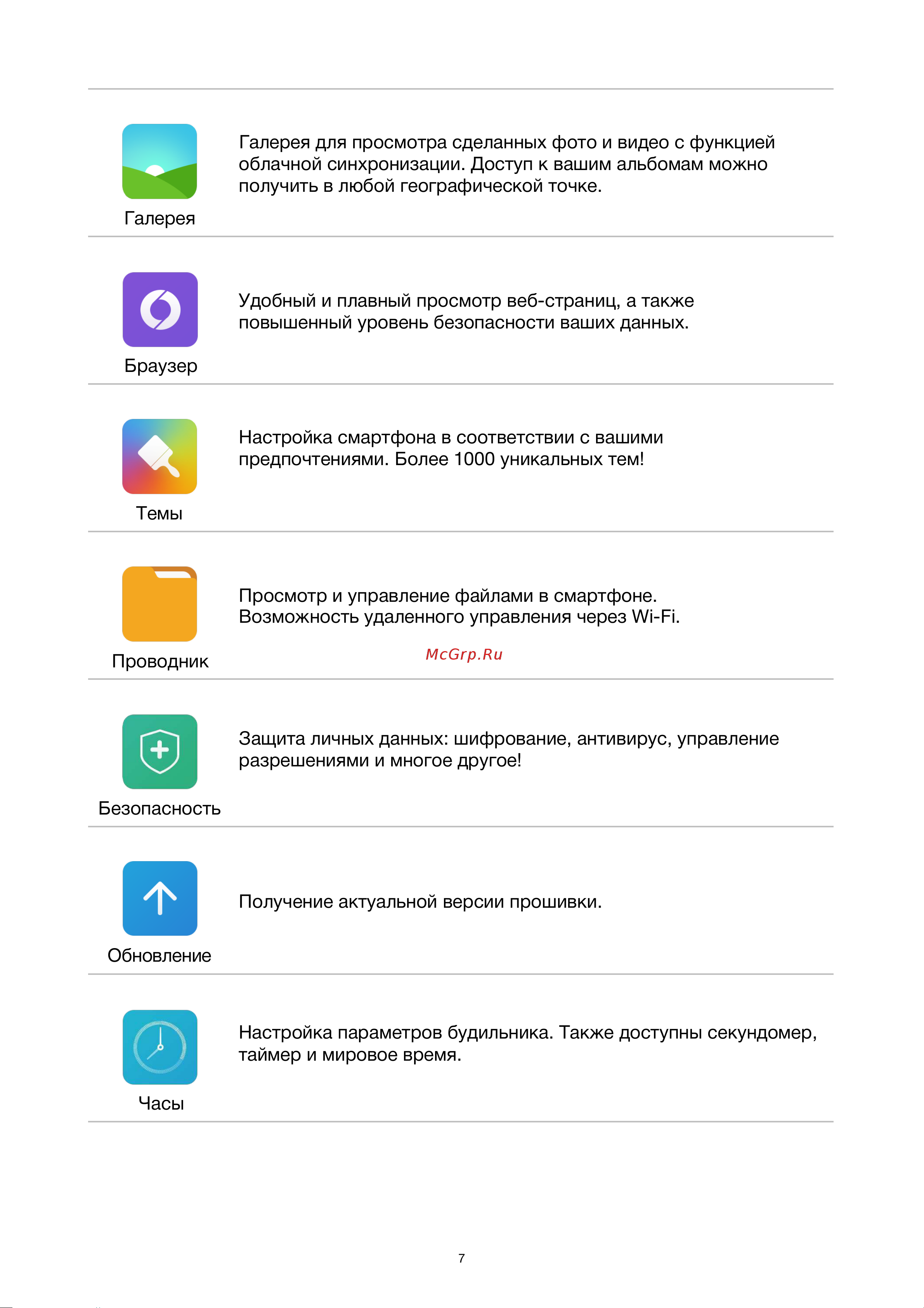Xiaomi Mi A1 32Gb Руководство по эксплуатации онлайн [7/34] 775238