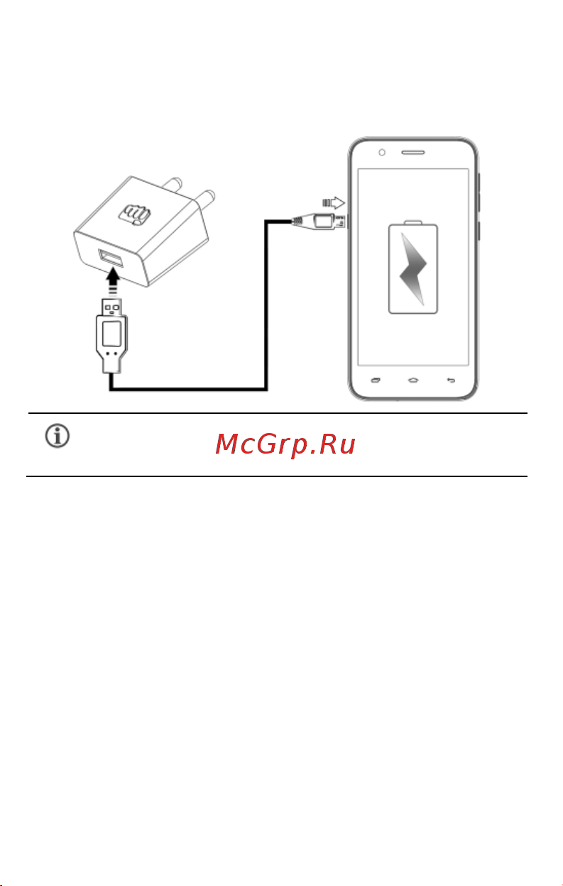 Micromax BOLT Q346 [17/23] Заряд батареи