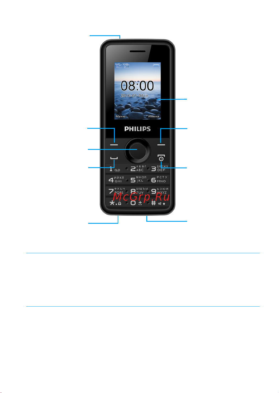 Philips E103 [39/56] Мобільний телефон