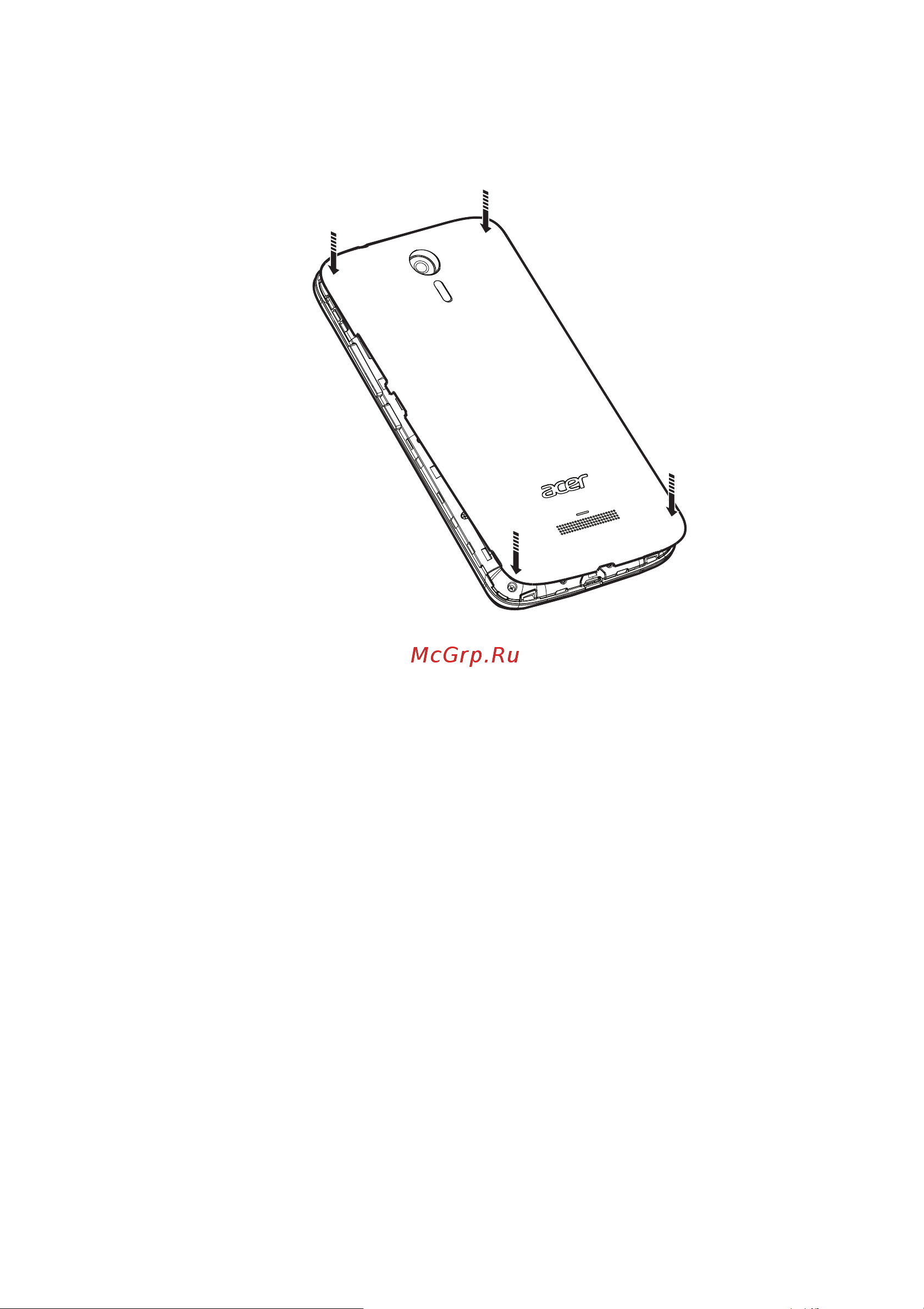 Acer Z628 LTE [9/80] Блокировка sim карты