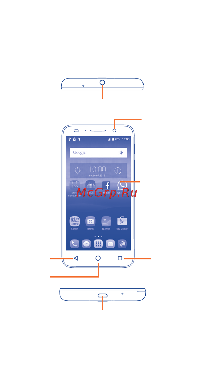 Alcatel POP 3 5015D [2/42] Ваш телефон