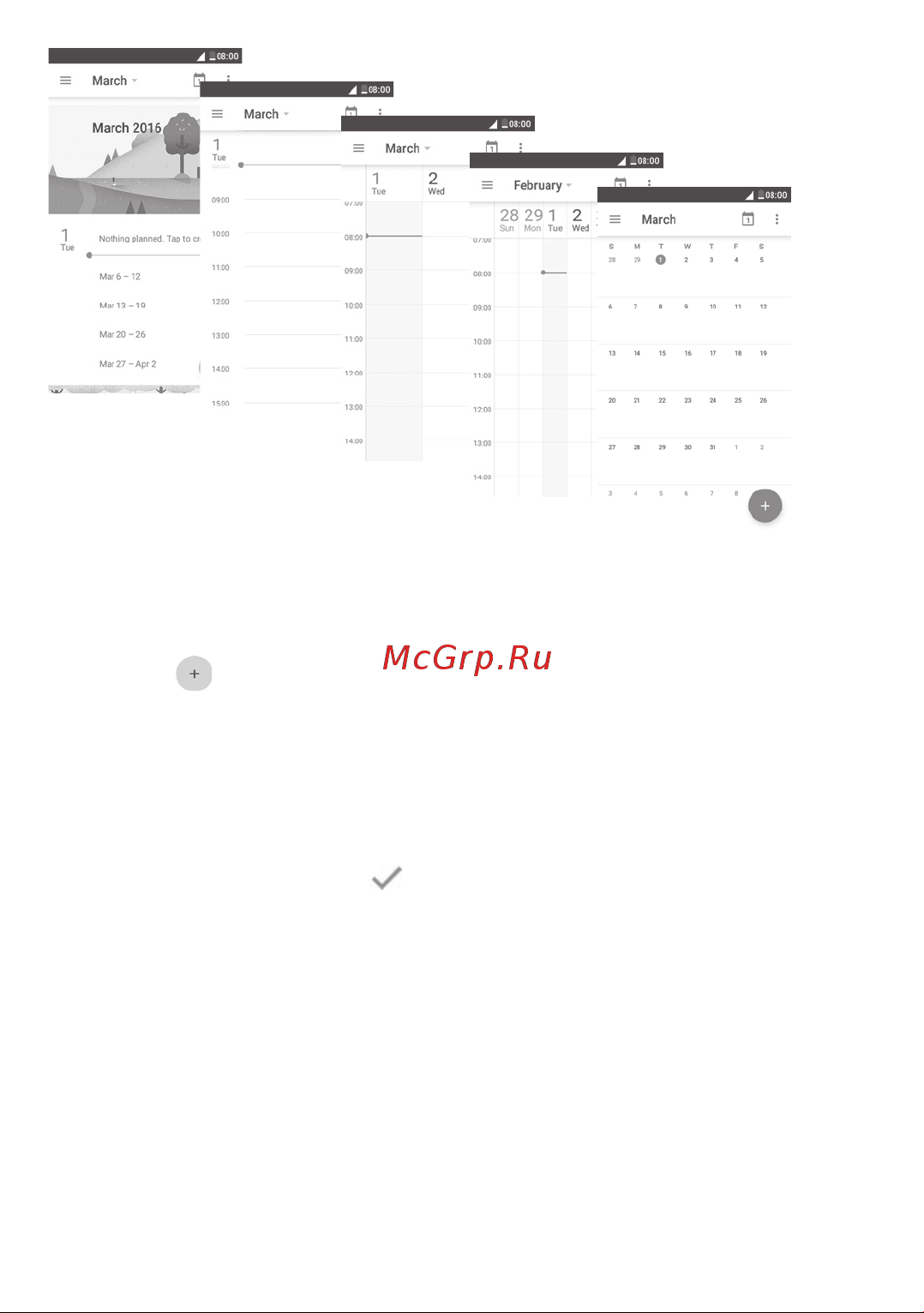 Alcatel PIXI 4 4034D [51/116] Создание нового события
