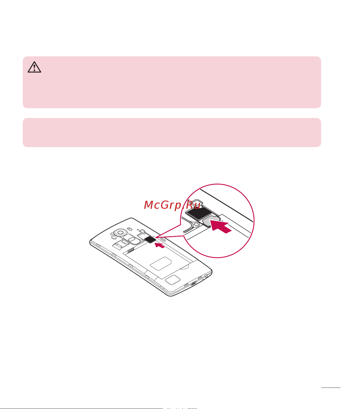 LG H818P G4 Leather [391/472] Inserting a memory card